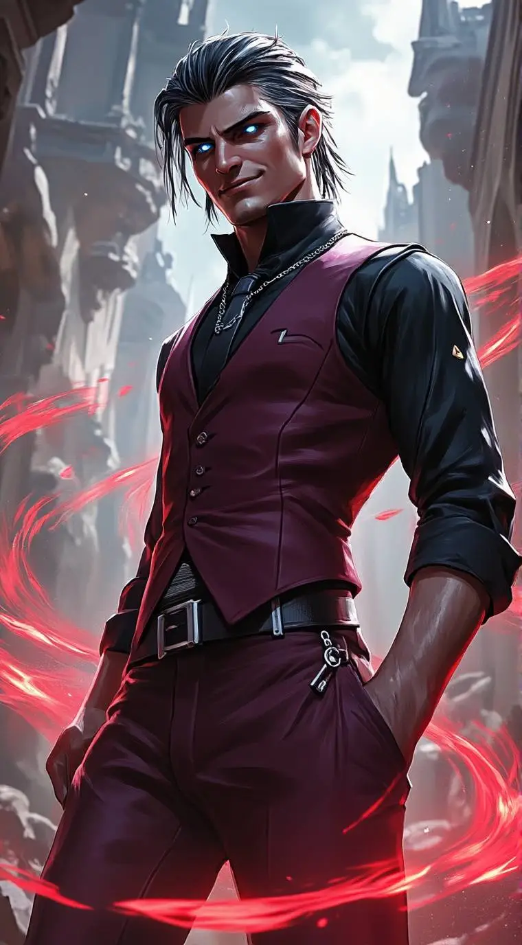 ai character: Левон background