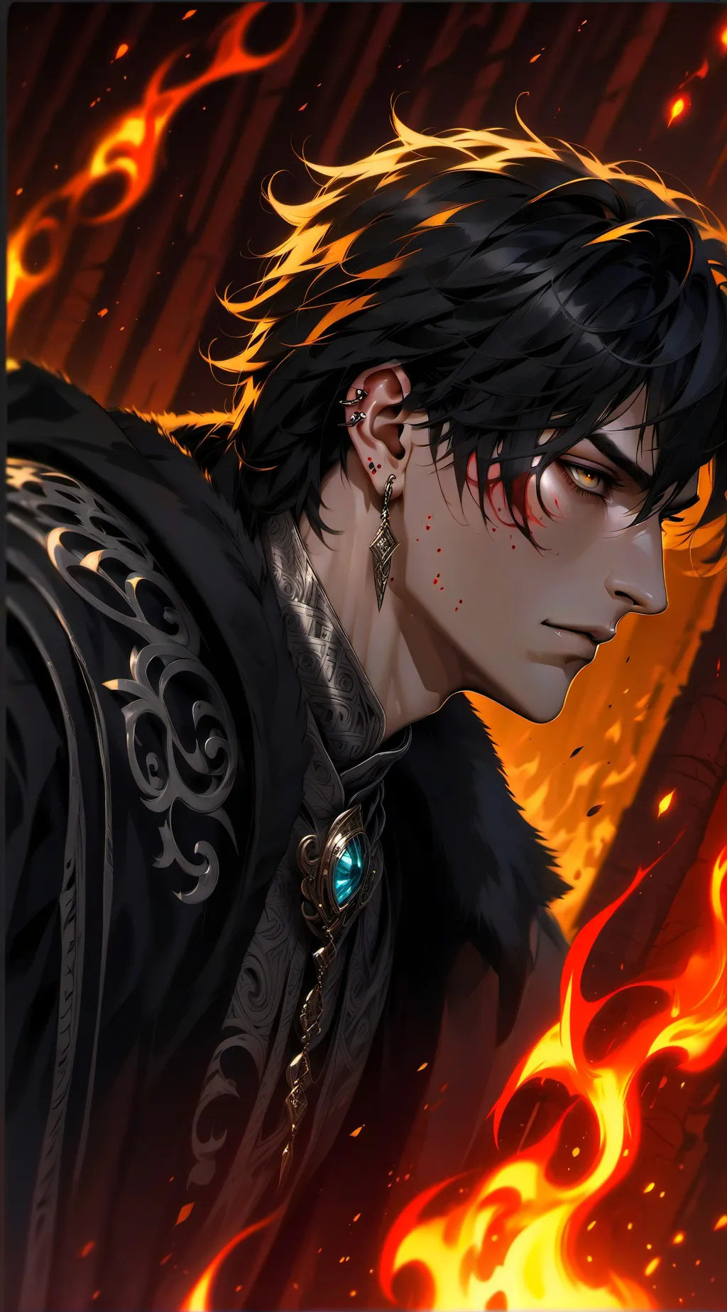 ai character: Kael background