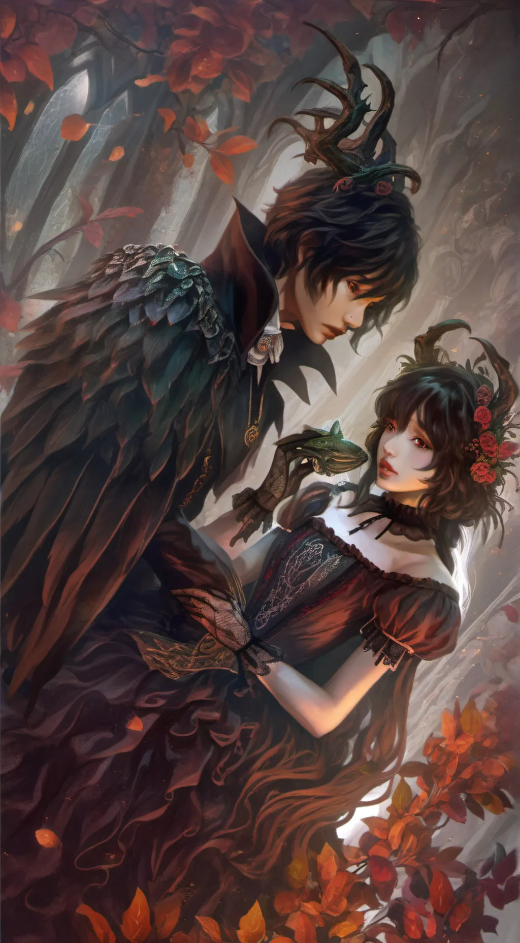 ai character: Max and Mia  background