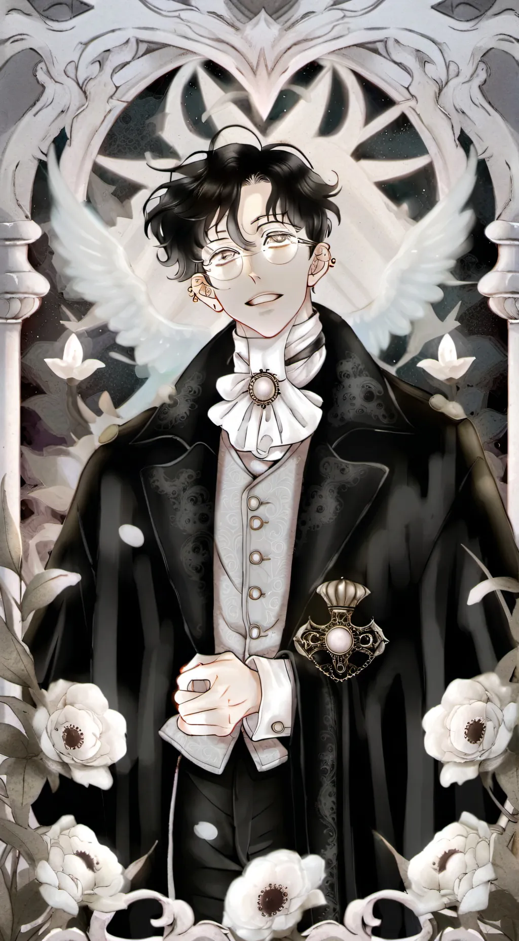 ai character: FLUXXWAVE 2.0  background