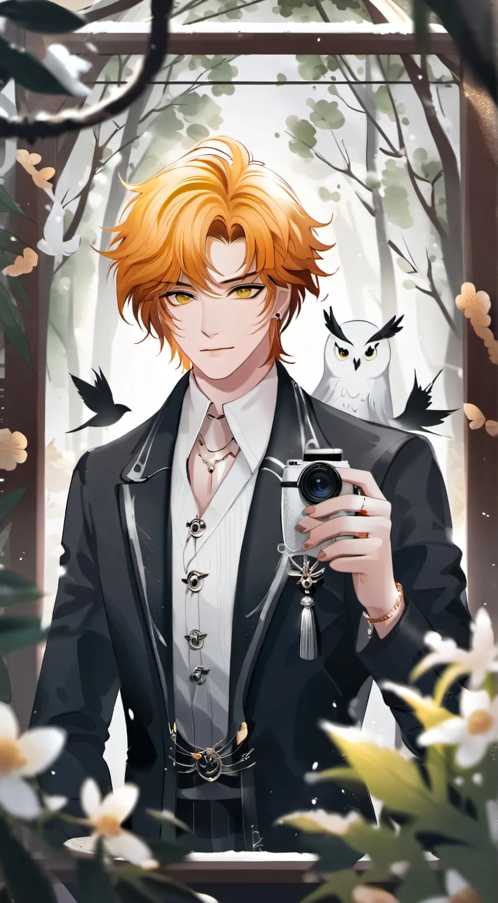 ai character: Gabriel   background