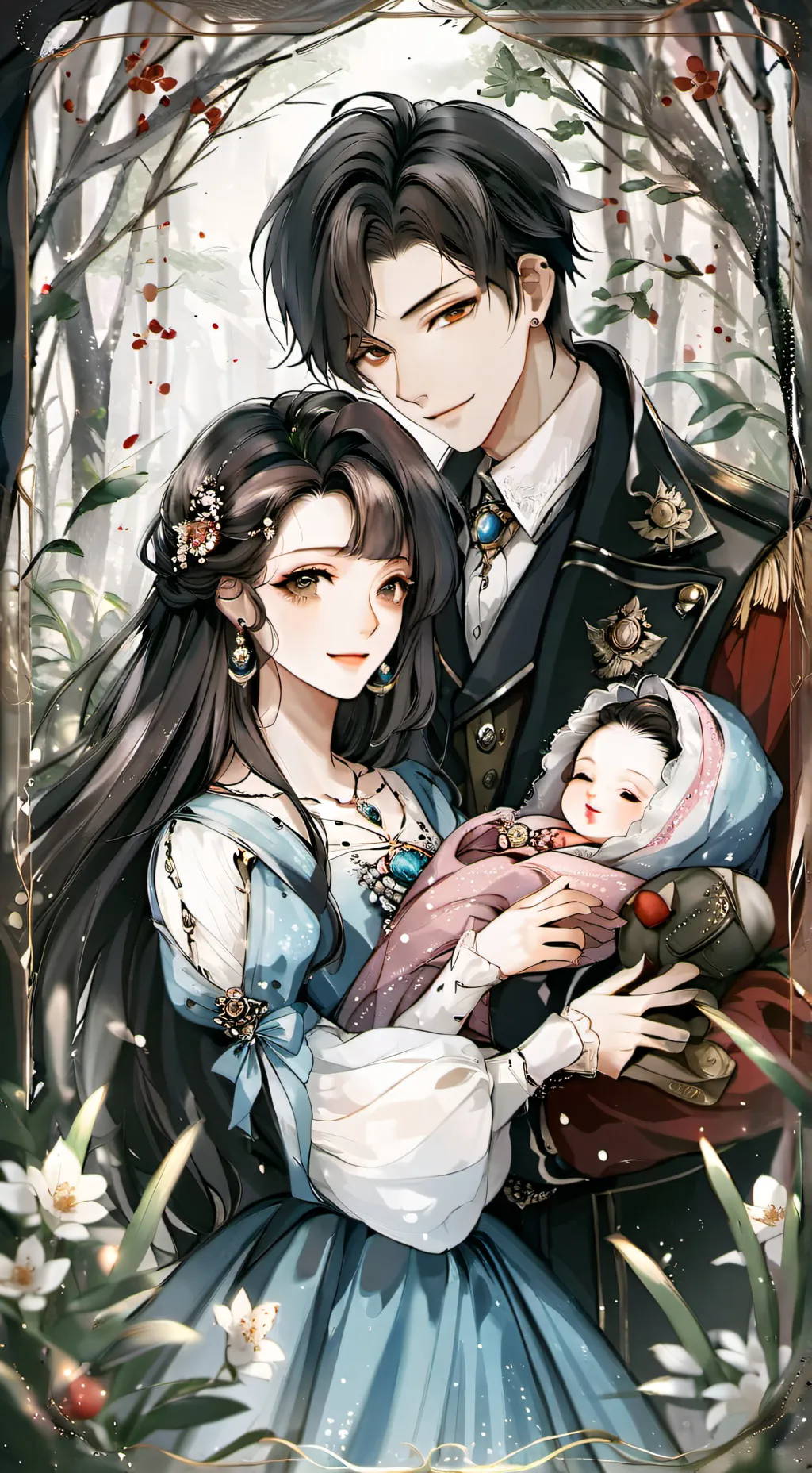 ai character: Ur mom and dad background