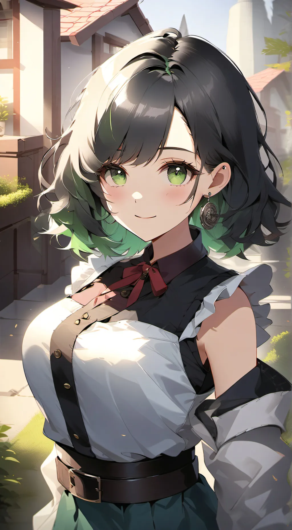 ai character: rougey background