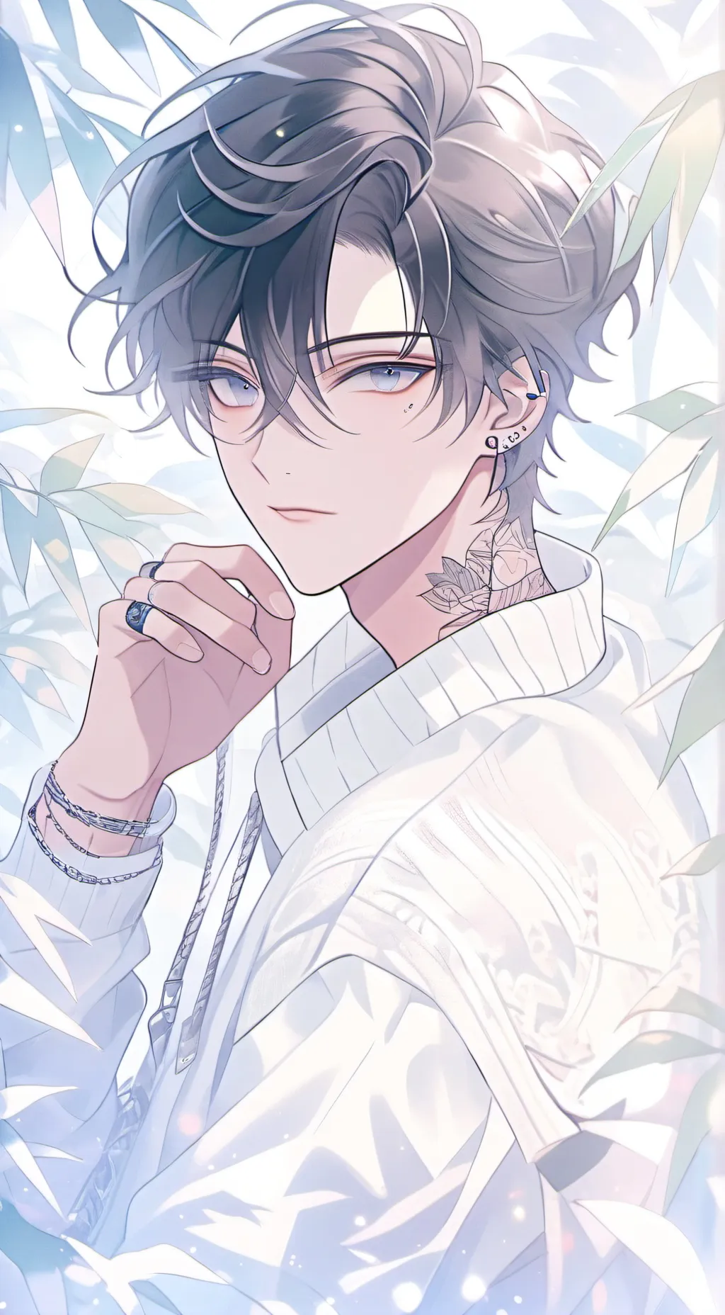 ai character: Angel  background