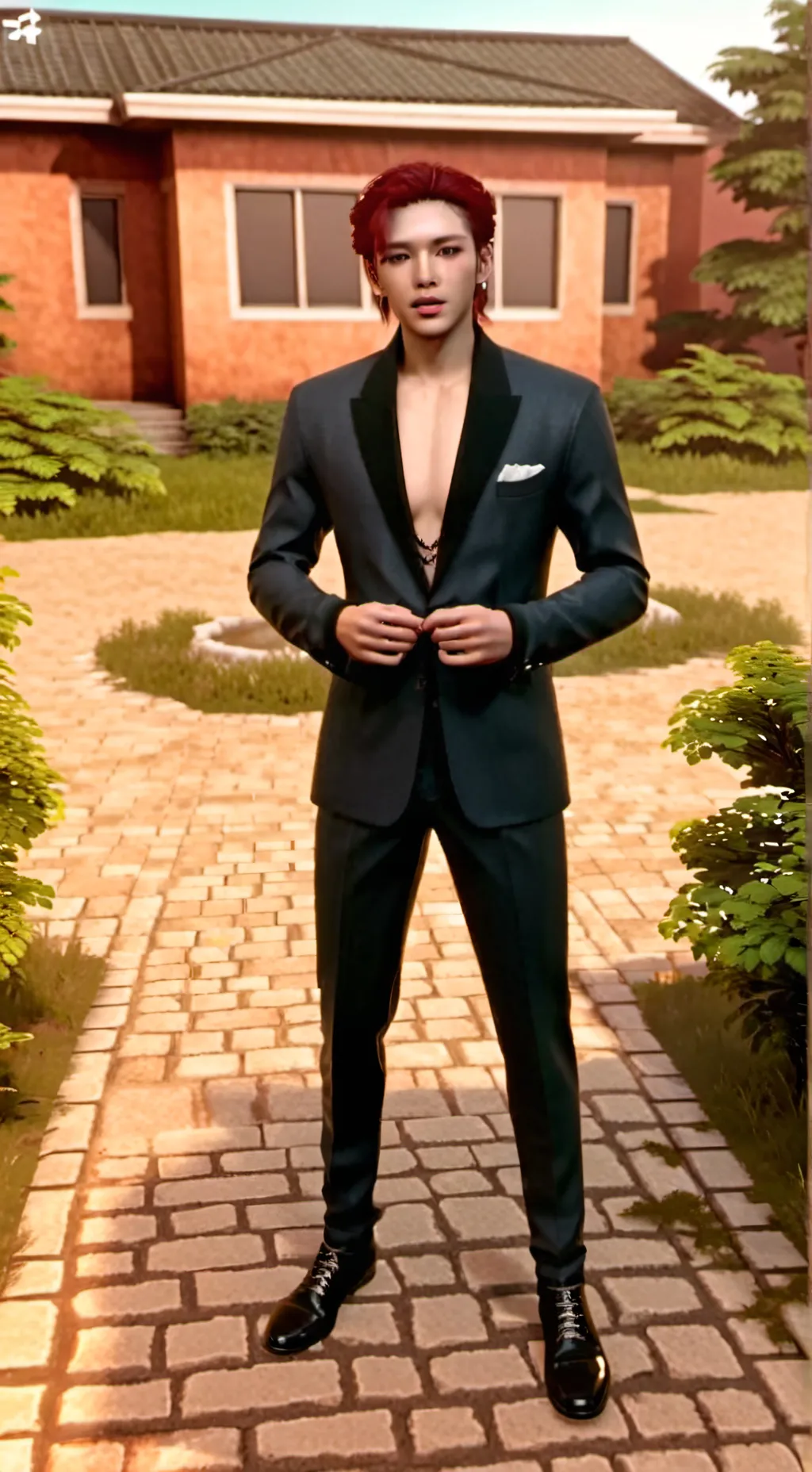 ai character: Felix (SKZ) background