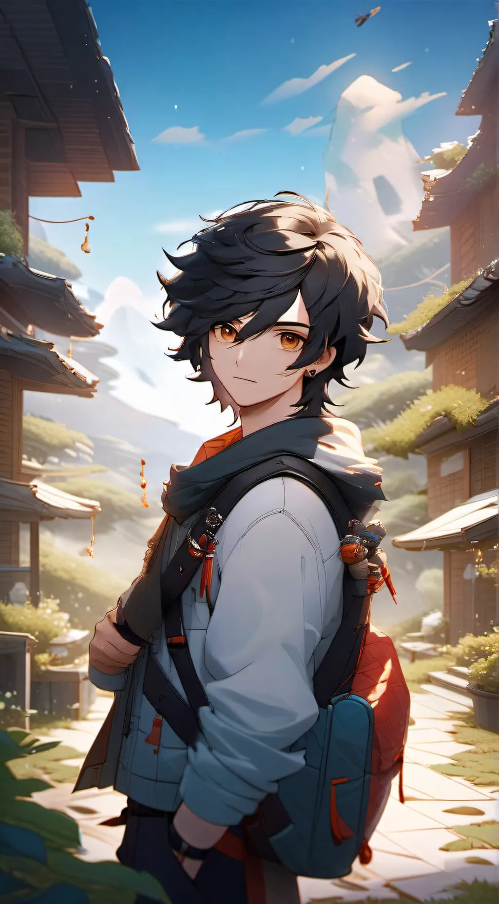 ai character: Марк  background