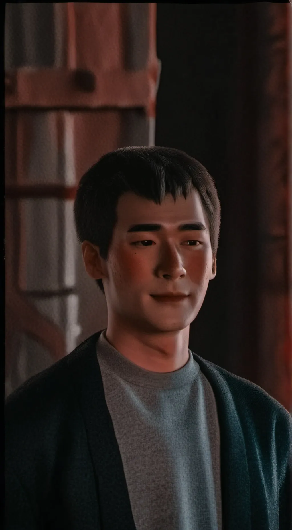 ai character: oliver wood  background