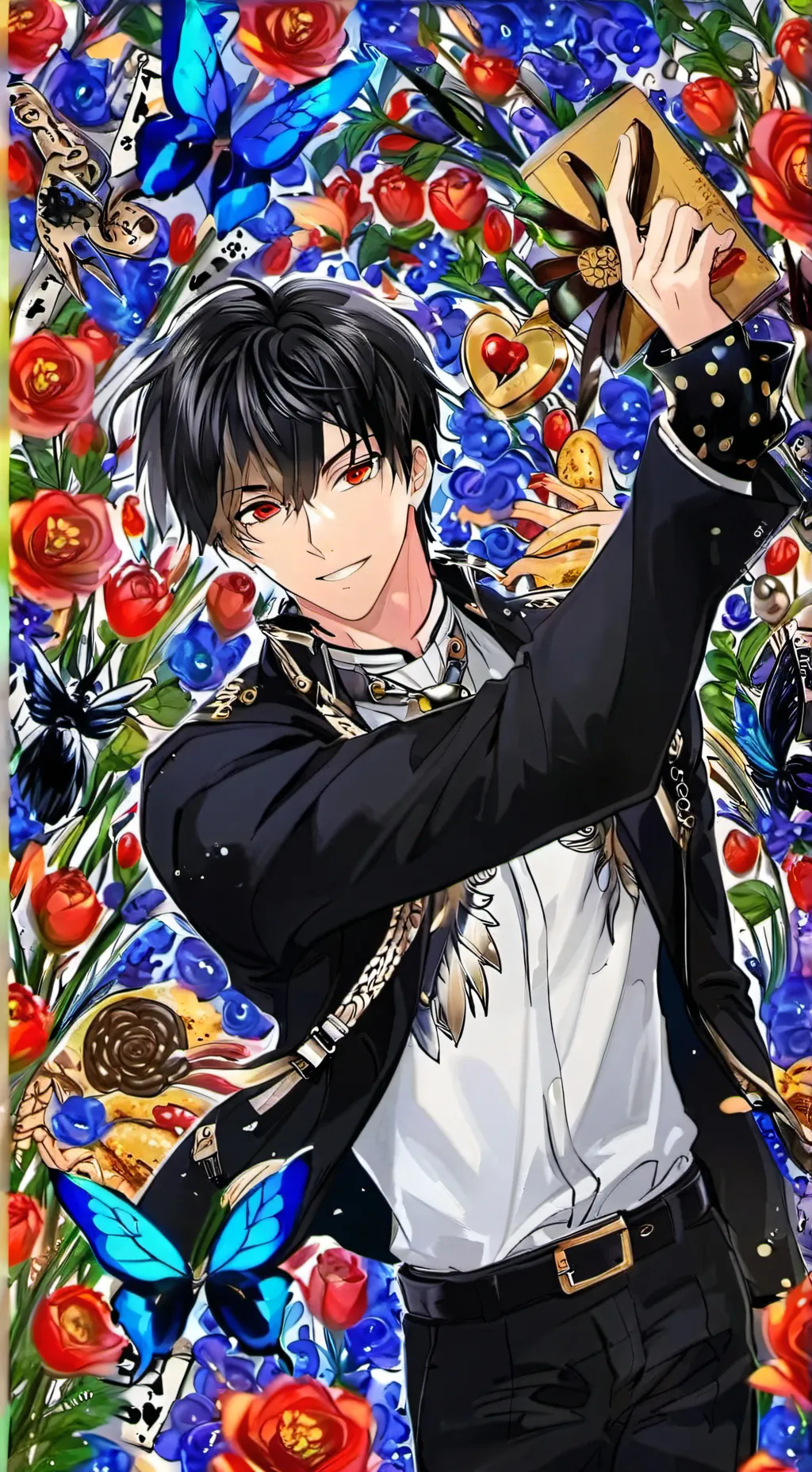 ai character: blue lock 3 background