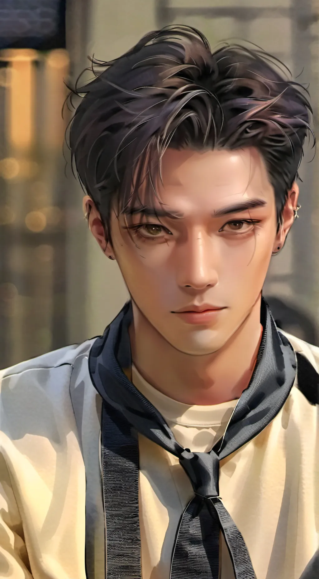 ai character: NISHIMURA RIKI background