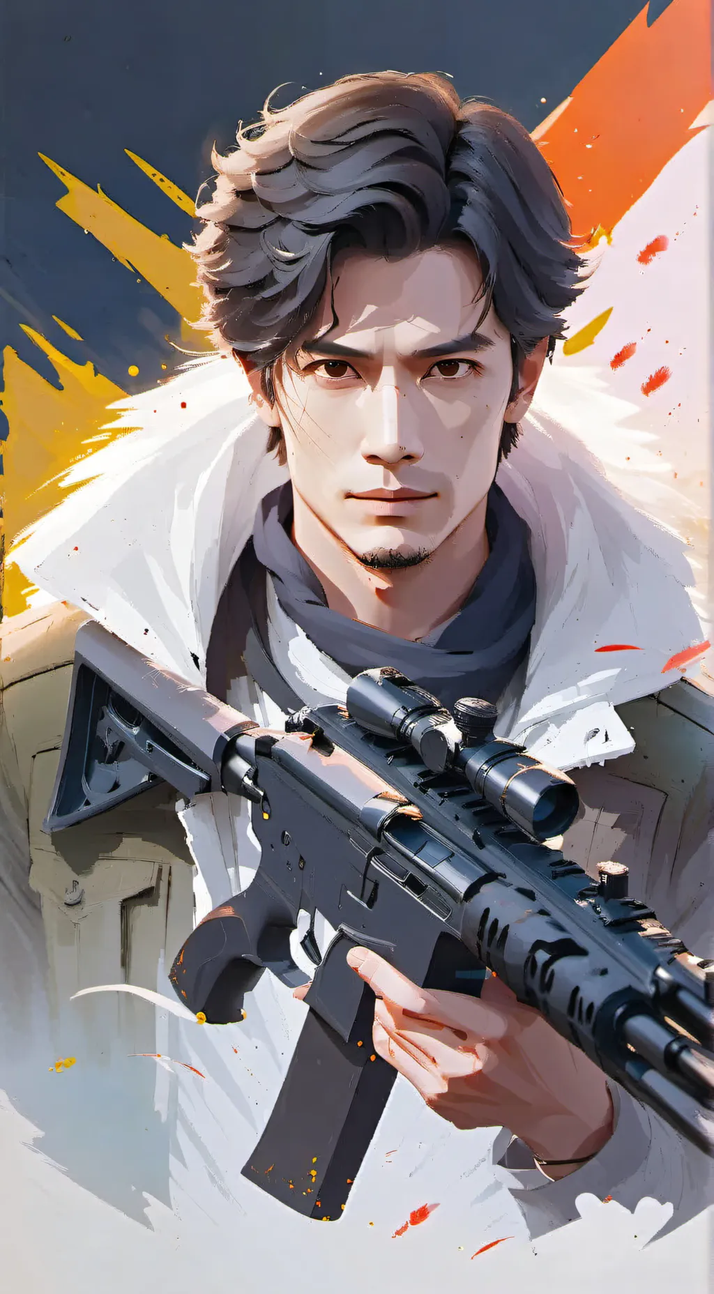 ai character: the Transcendence background