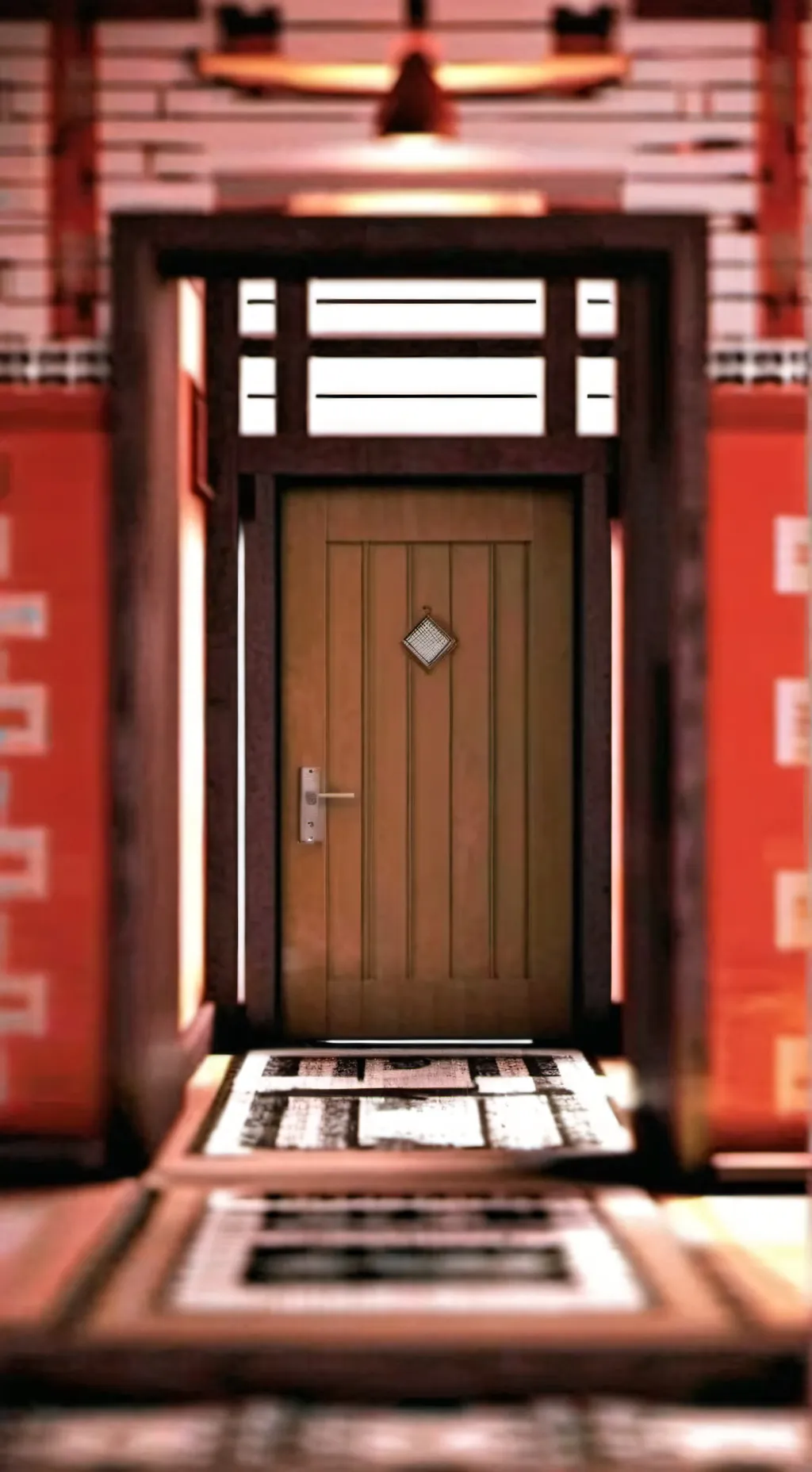 ai character: seek from doors background