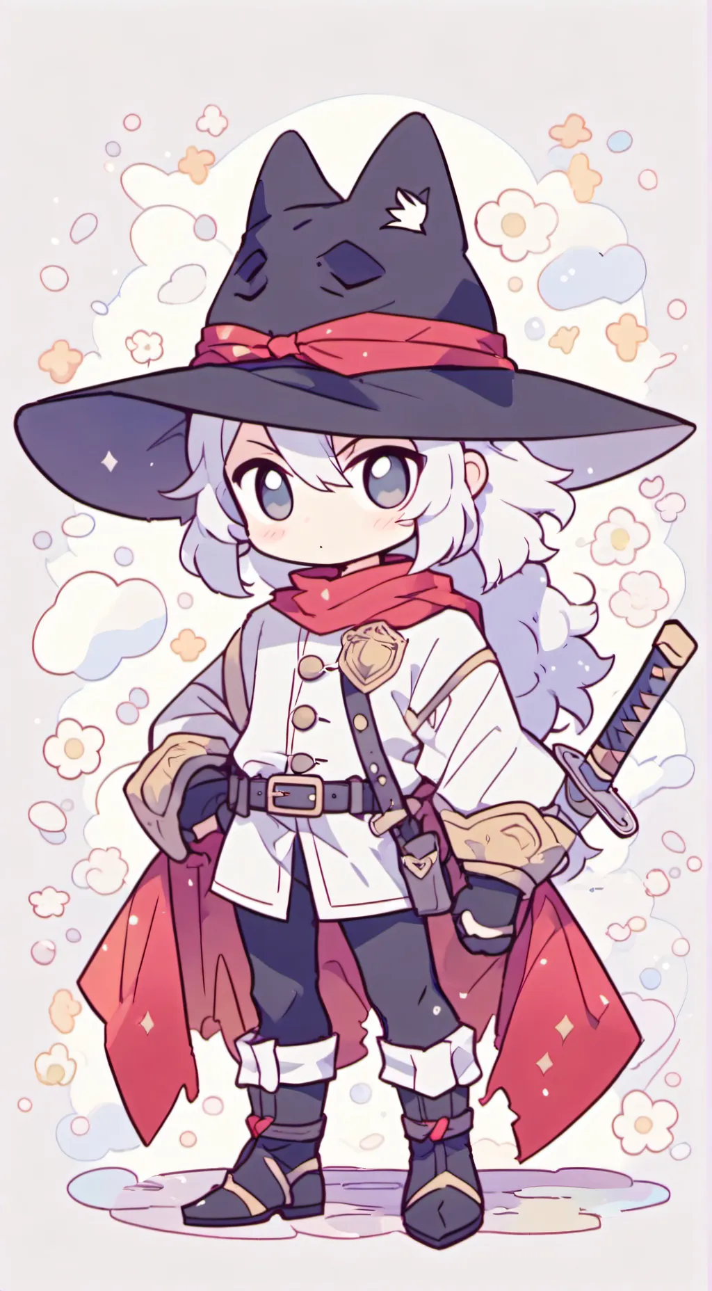 ai character: hija@ de yorichii background