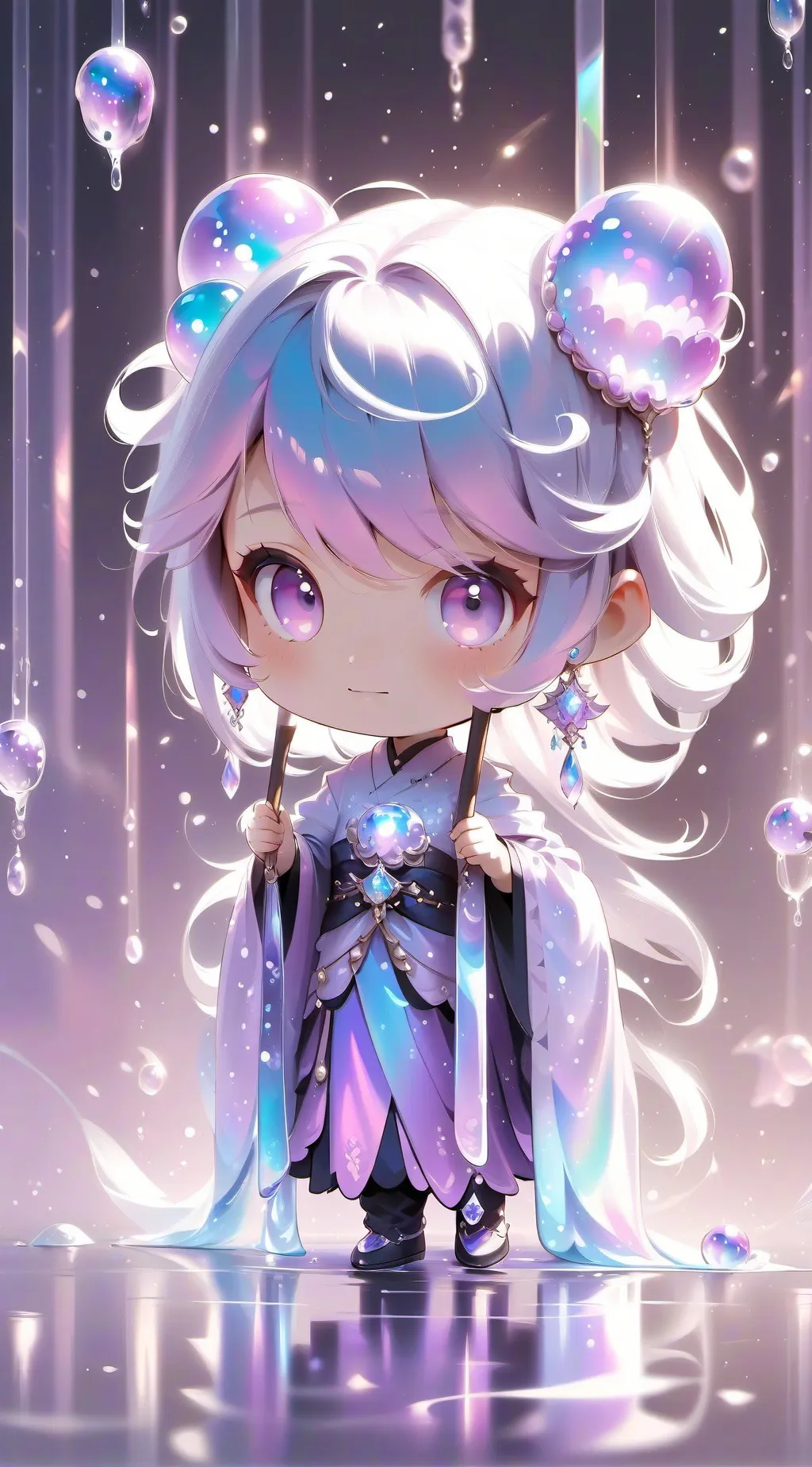 ai character: luna background