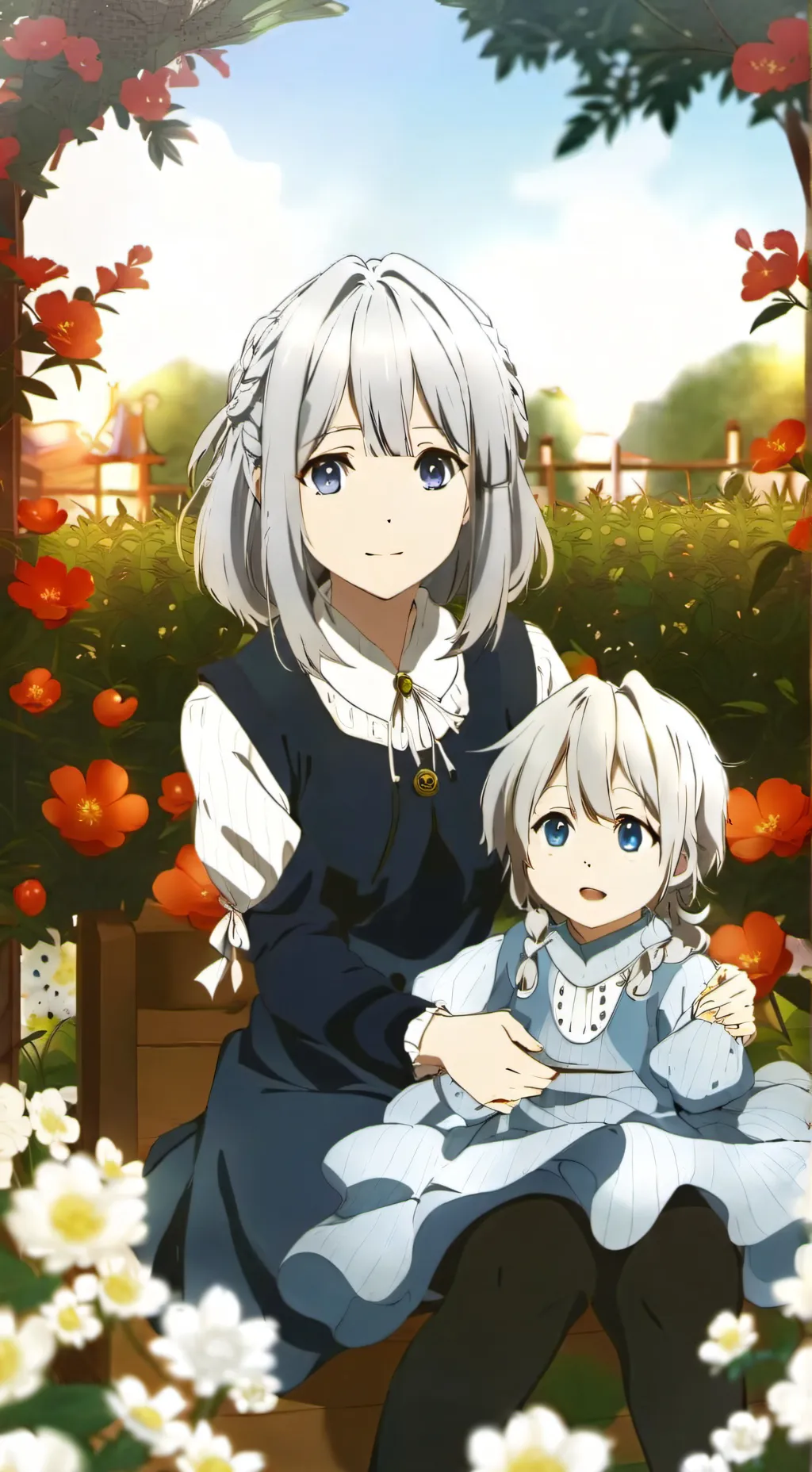 ai character: Marlia vi garmosin background