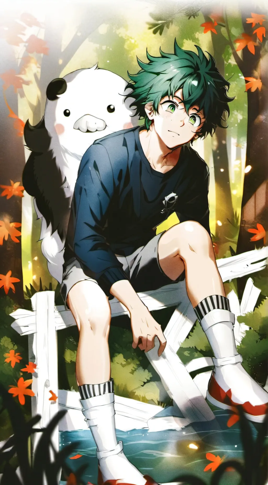 ai character: mha newbie background