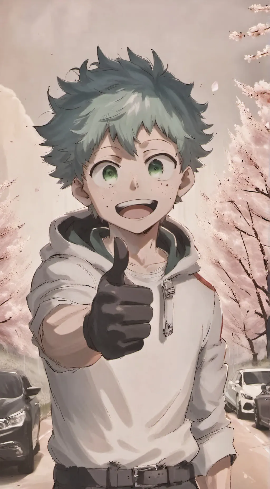 ai character: deku background