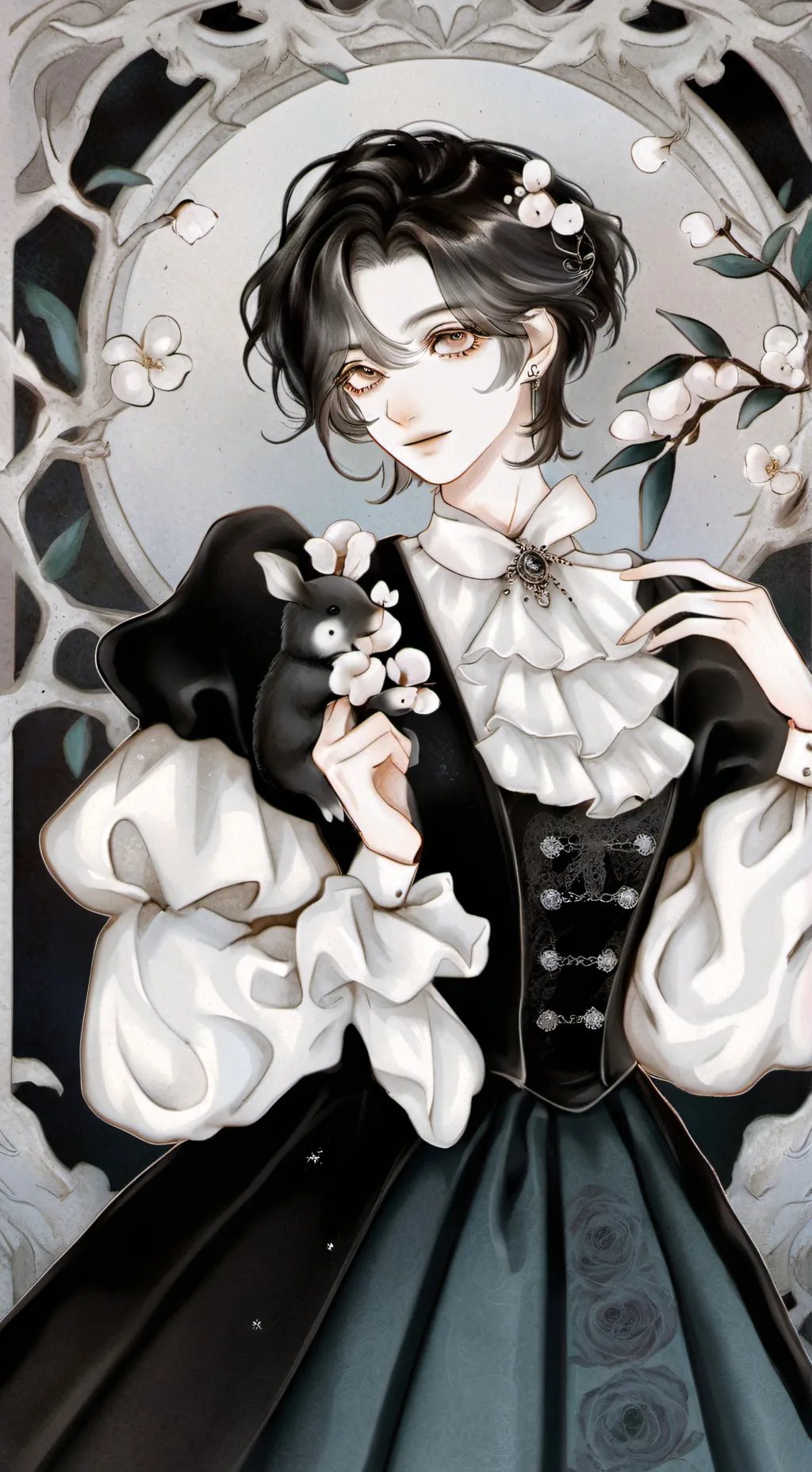 ai character: hi background