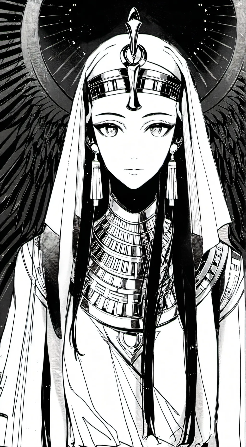 ai character: Egyptian Household background