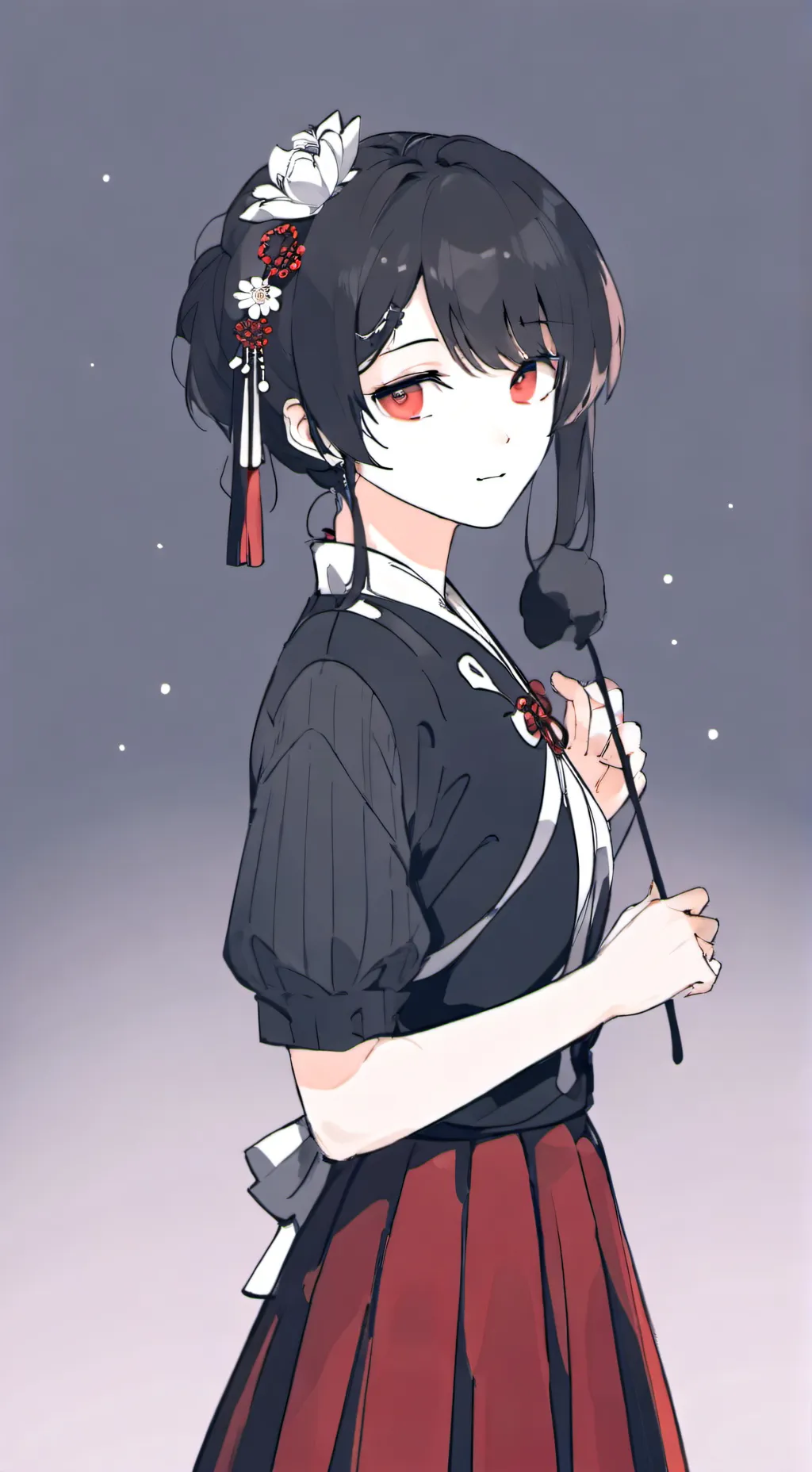 ai character: 七月 background