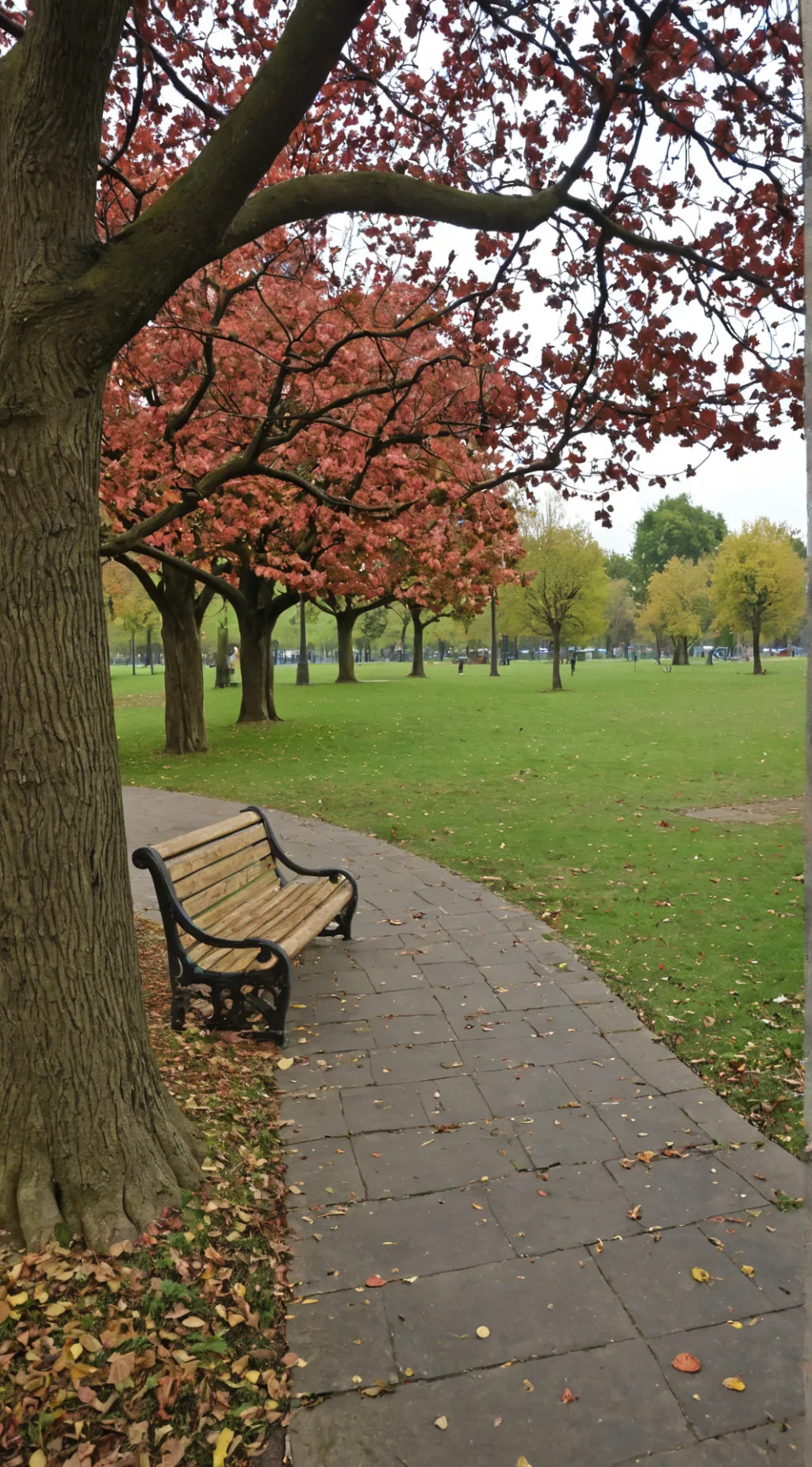 ai character: Just a park background