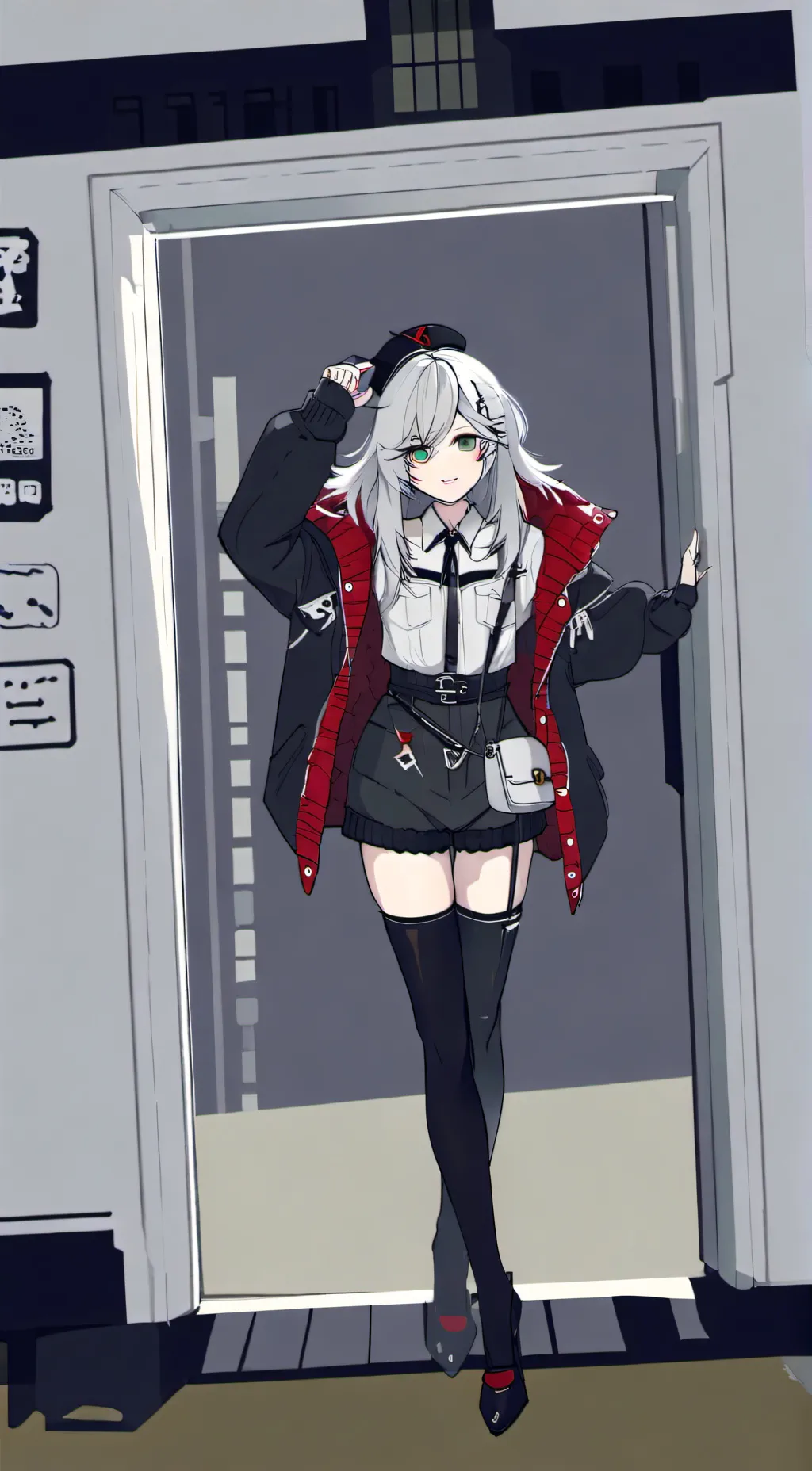 ai character: Kaley  background