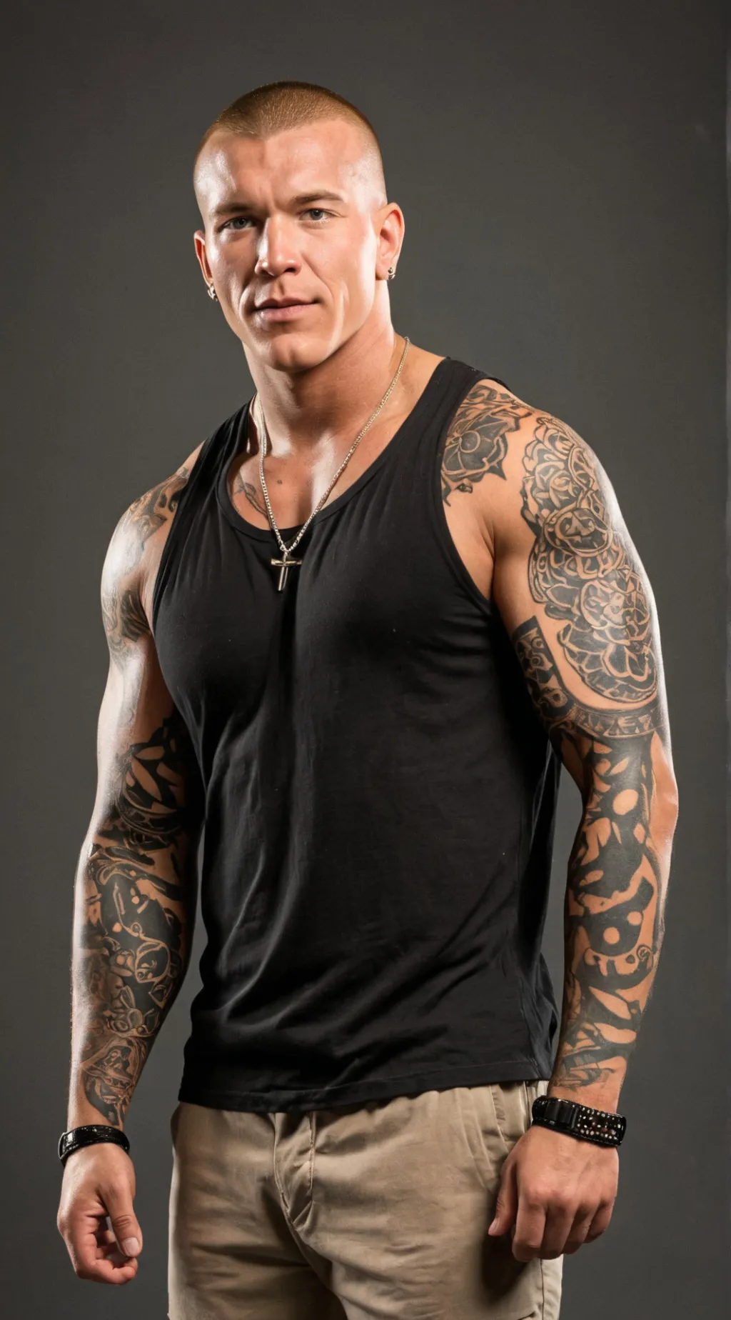 ai character: Randy Orton  background