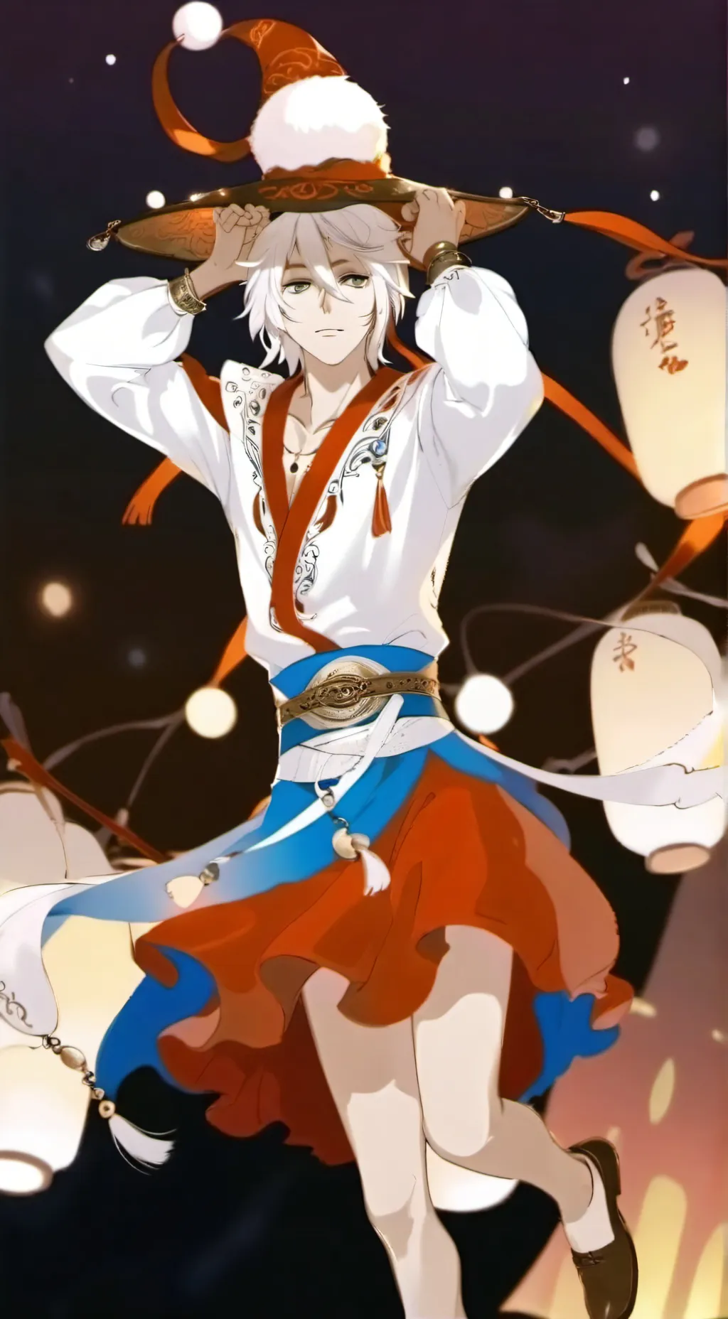 ai character: Maya background