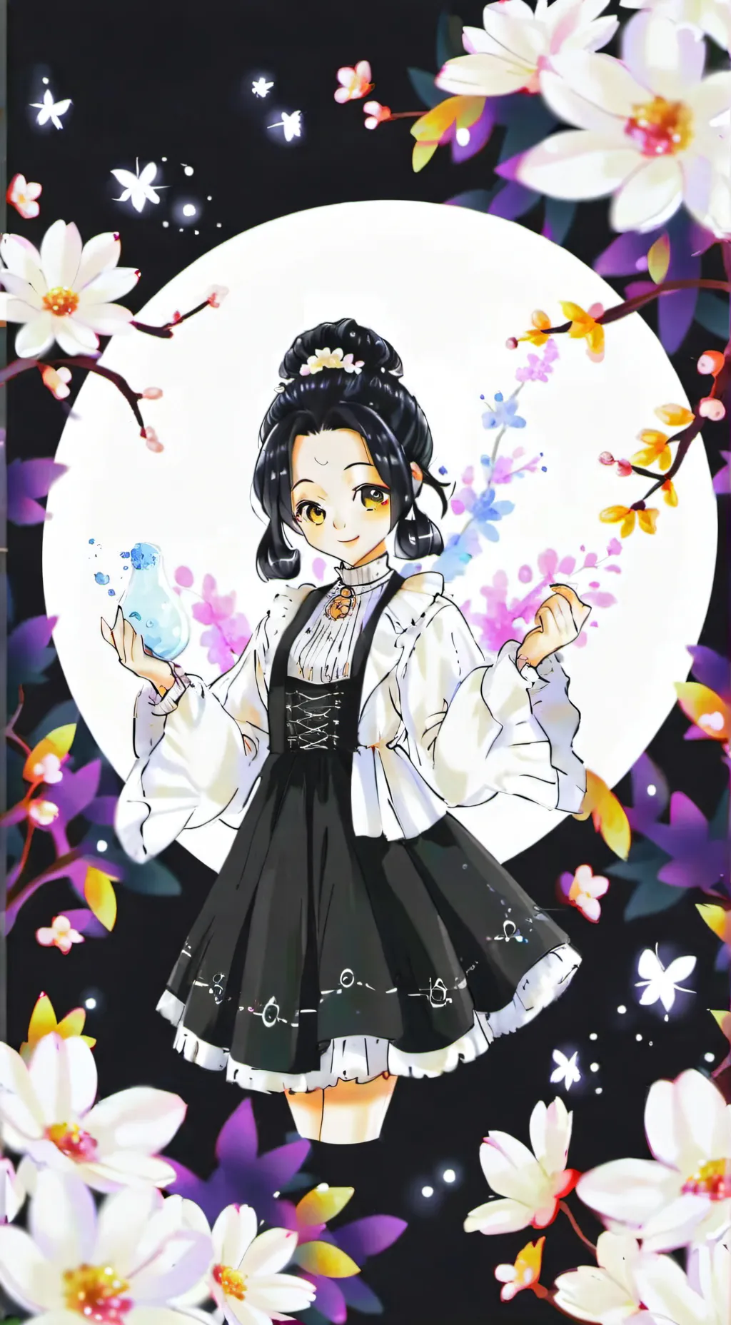 ai character: ★kny★ background