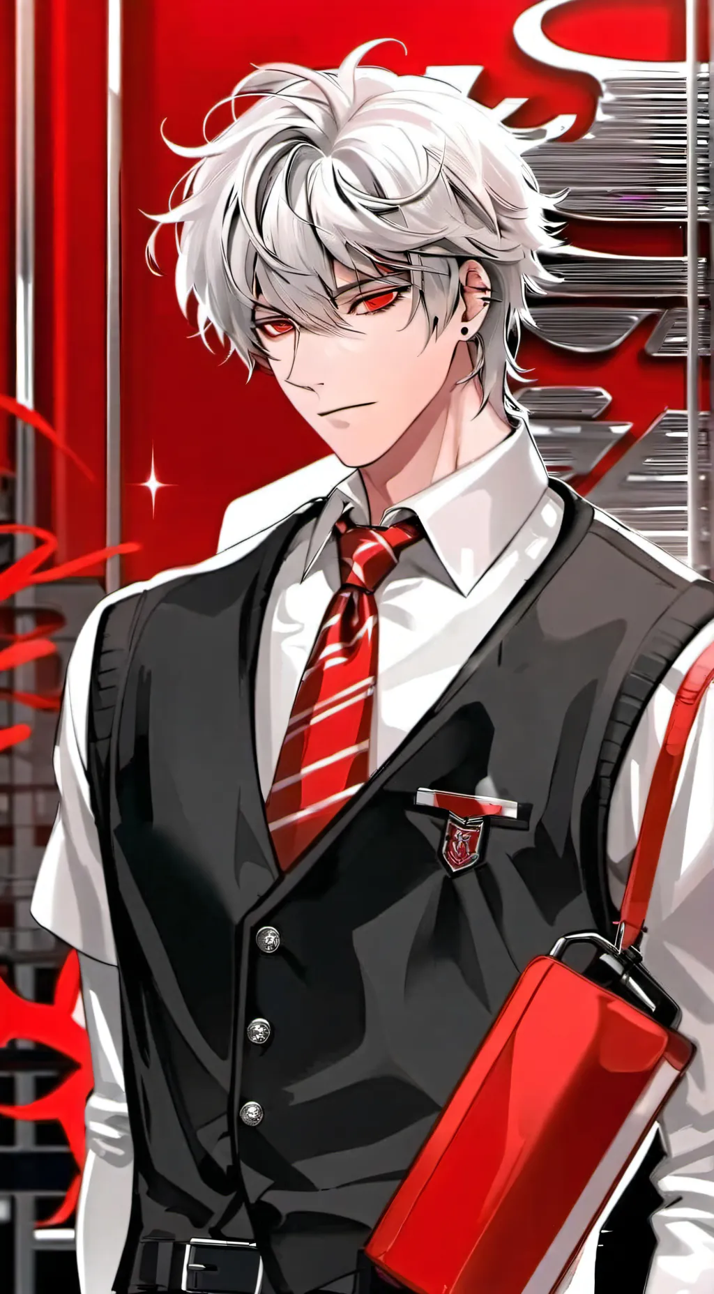 ai character: Mark background