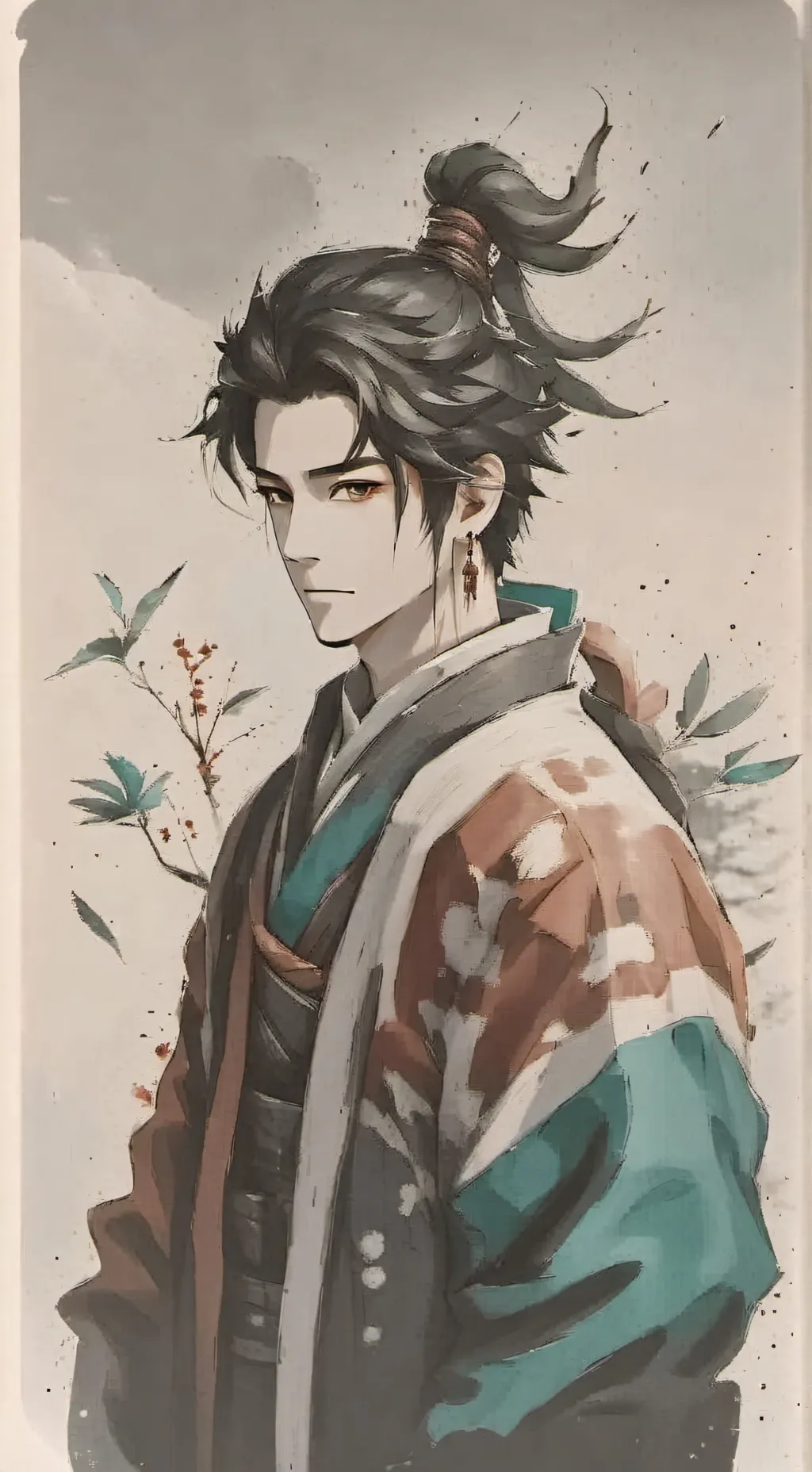 ai character: Emanuele karate  background