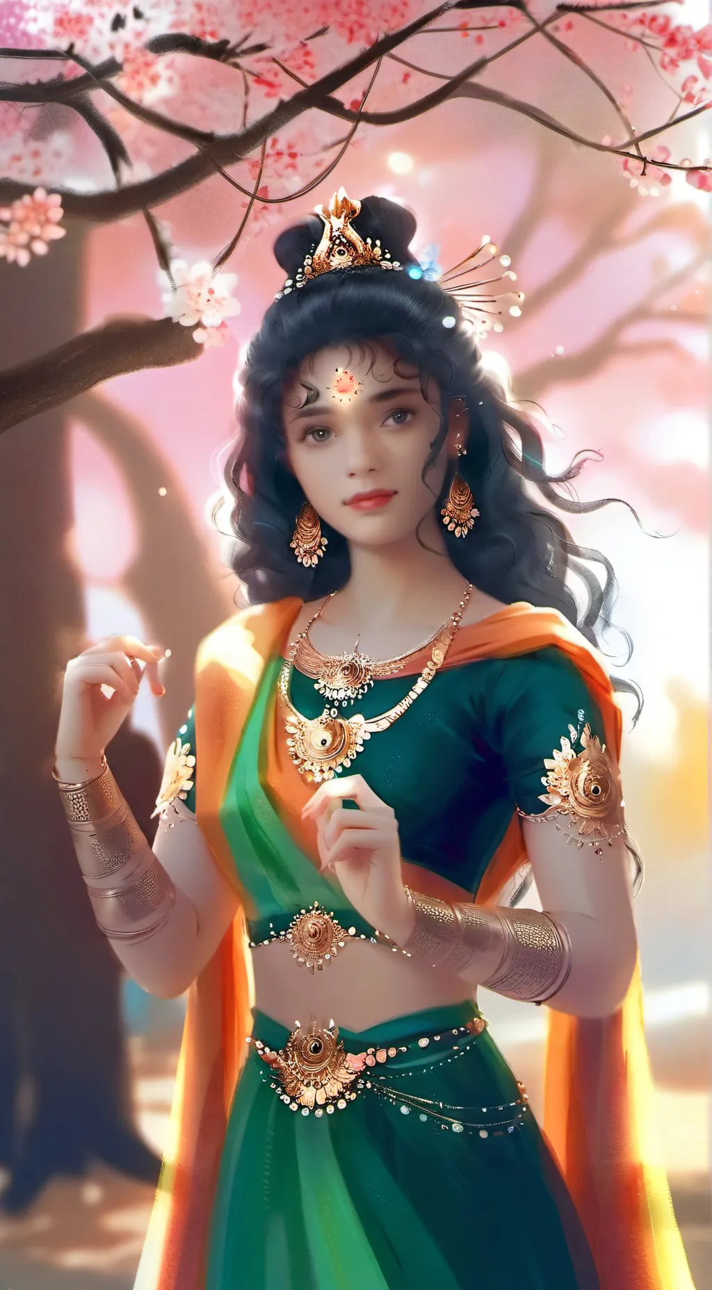 ai character: meu nome é Maria  background