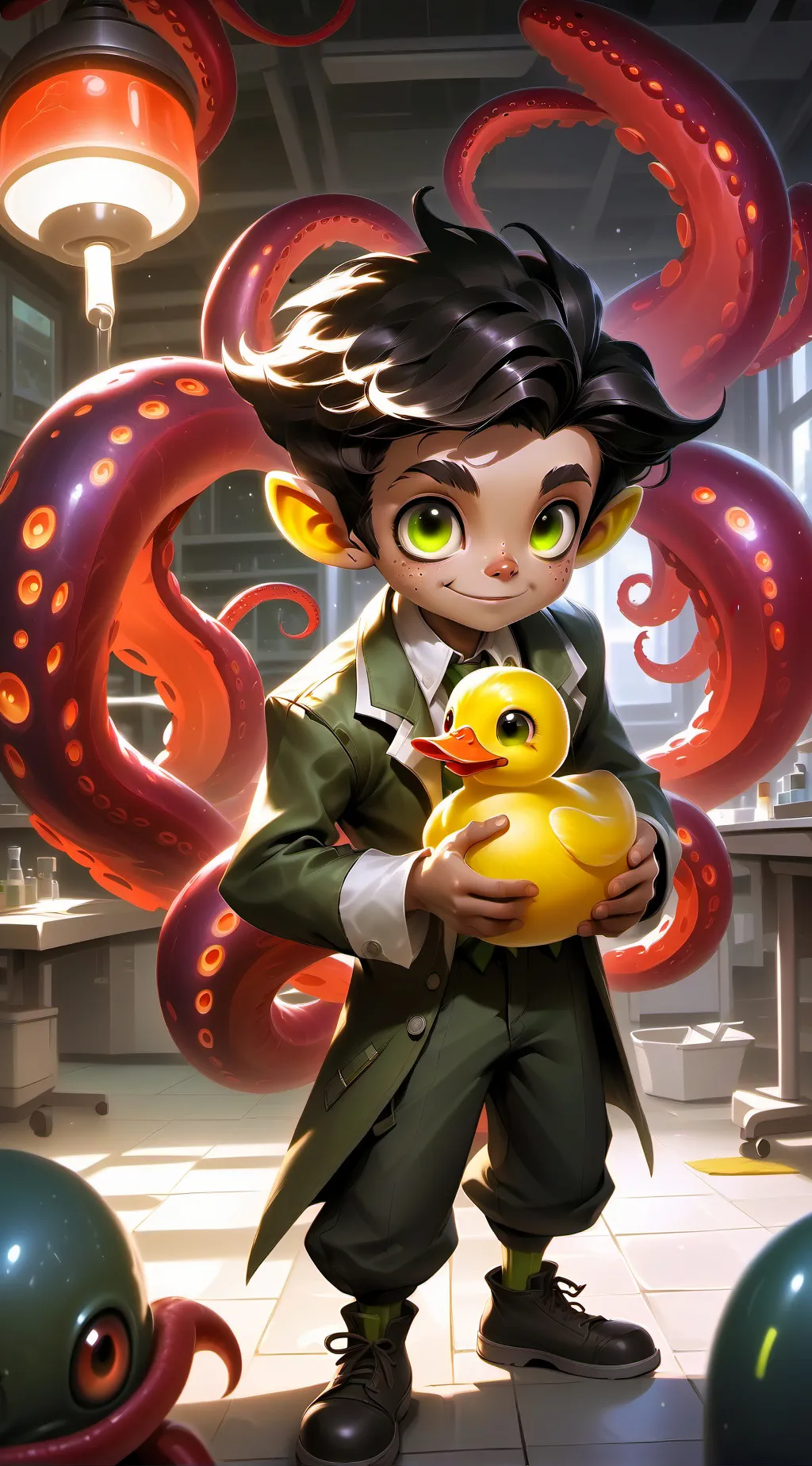 ai character: Blip Glorp background