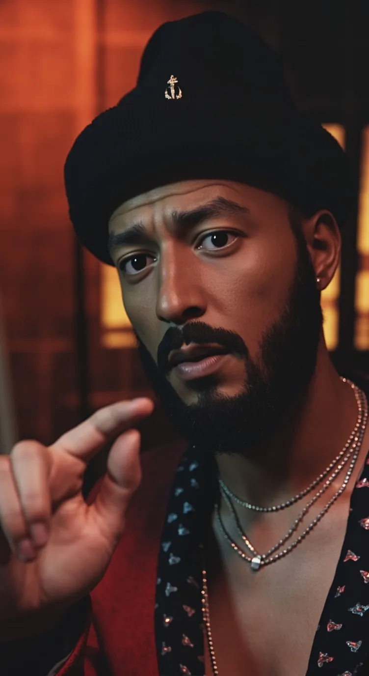 ai character: Rapper wrld 2 background