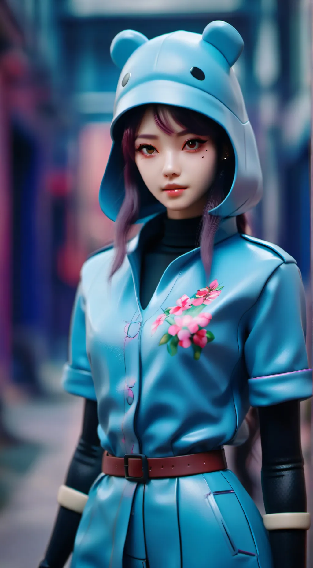 ai character: 💜ᗷTS⟭⟬💜 background