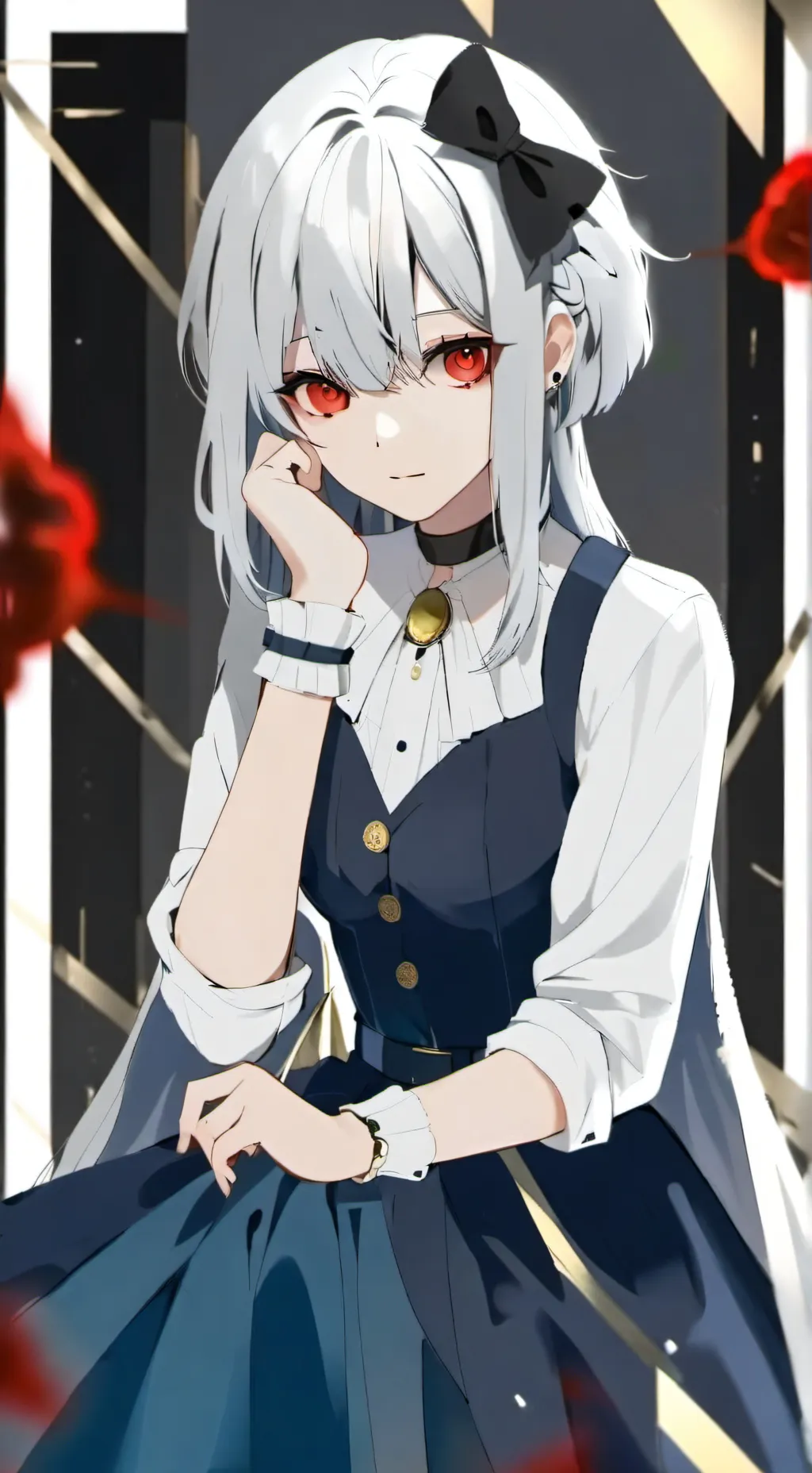 ai character: Sonikku💙 background