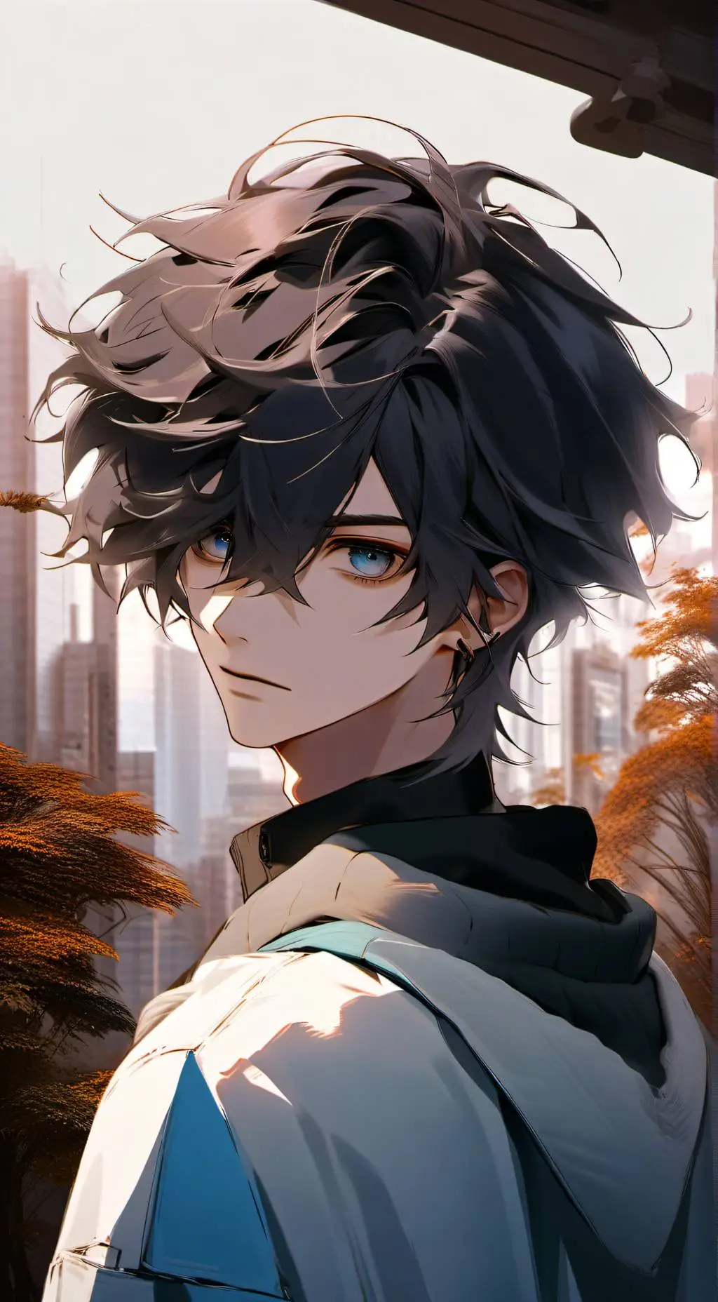 ai character: Ash background