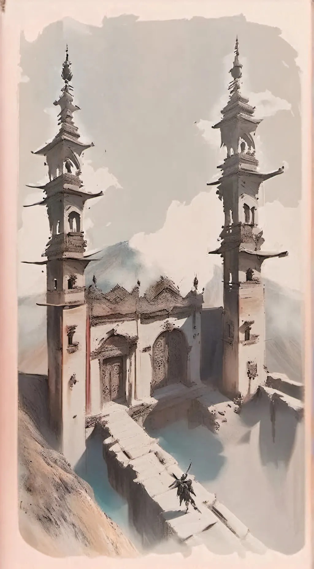 ai character: maníaco de metel  background