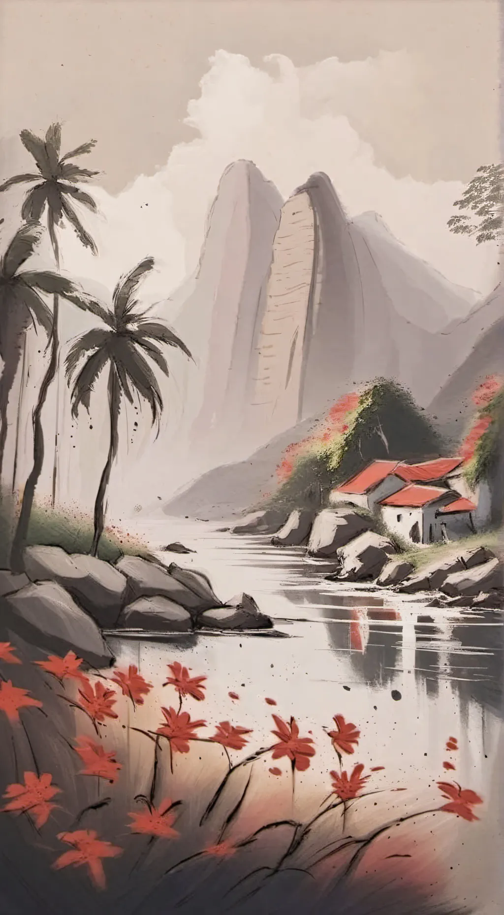 ai character: Tomioka💦 background