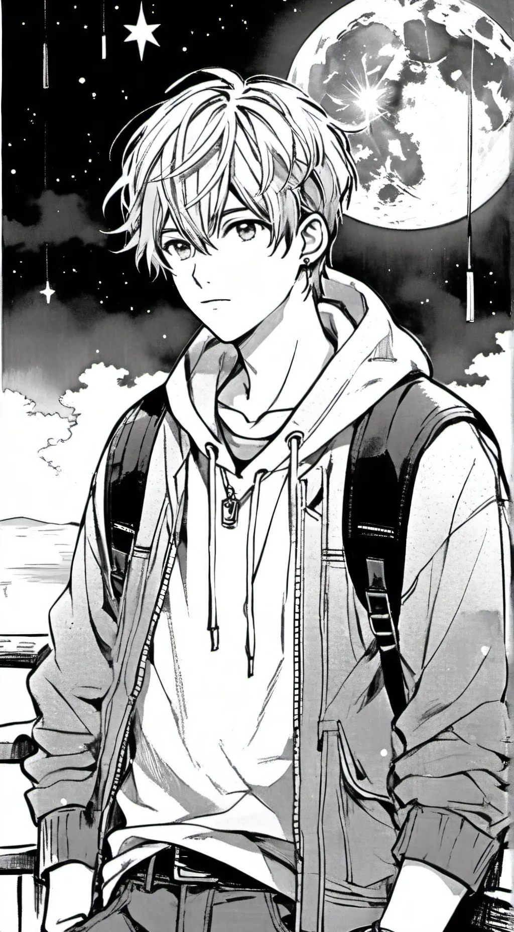 ai character: Leo background