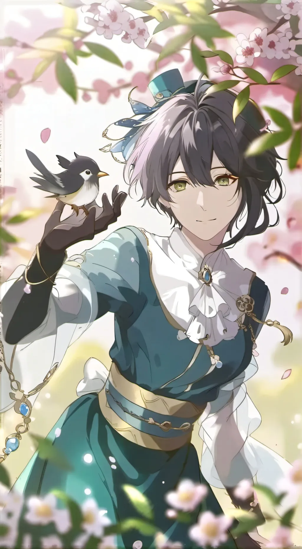 ai character: гера background