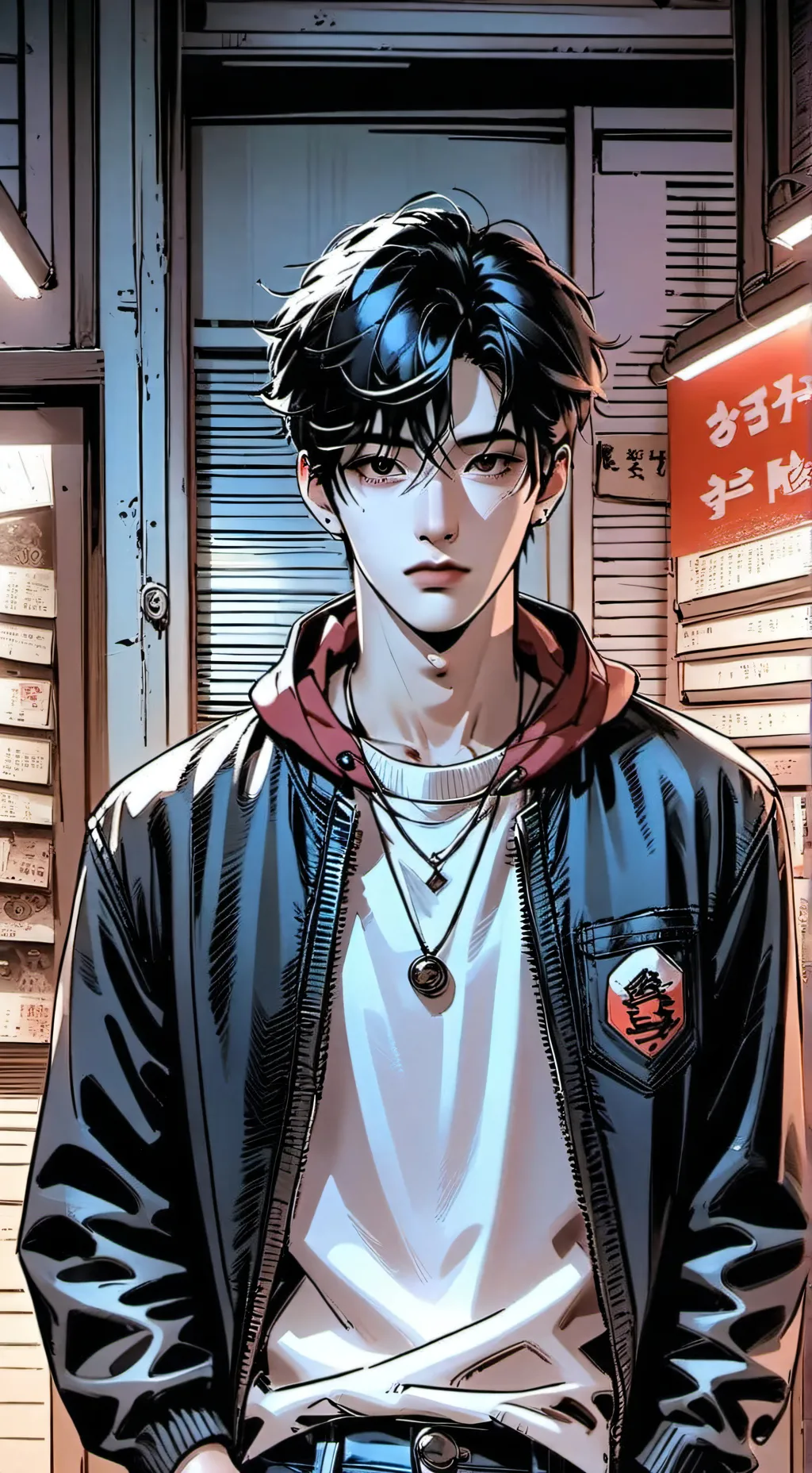 ai character: Kai background