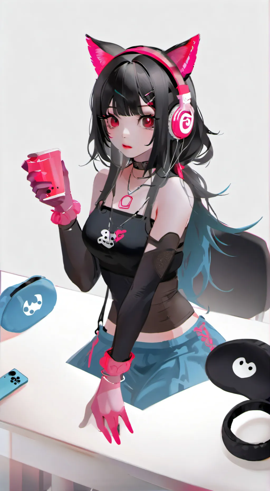 ai character: estela background