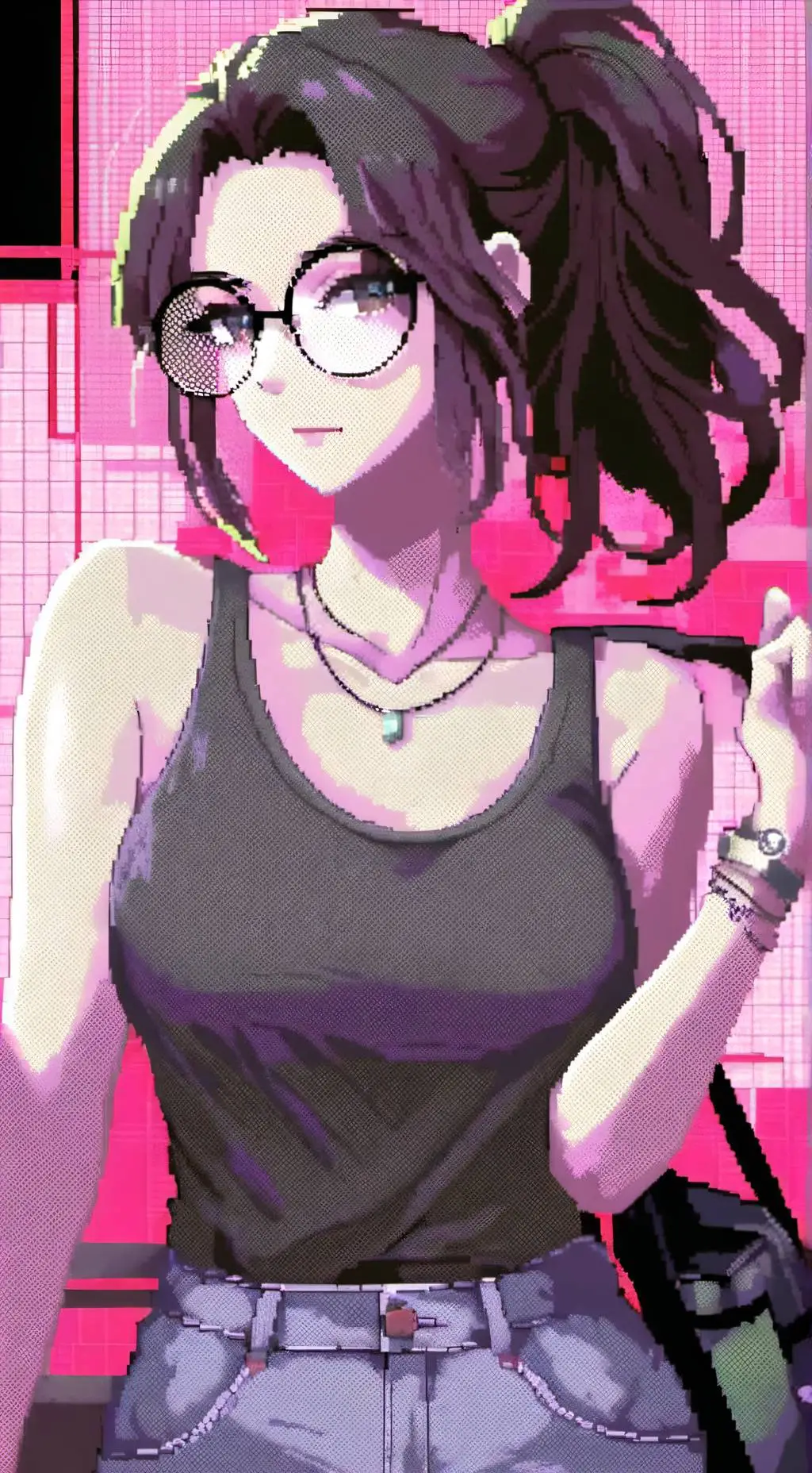 ai character: ↯ Scarlett ↯ background