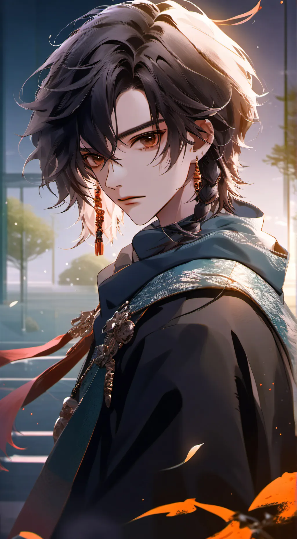 ai character: Ваня  background