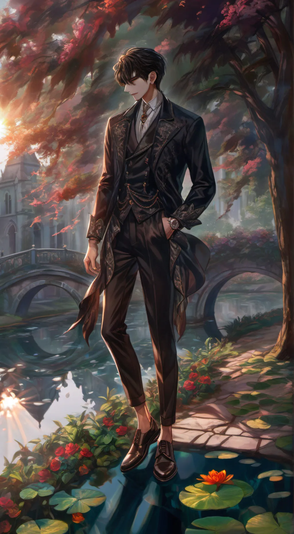 ai character: Brian  background