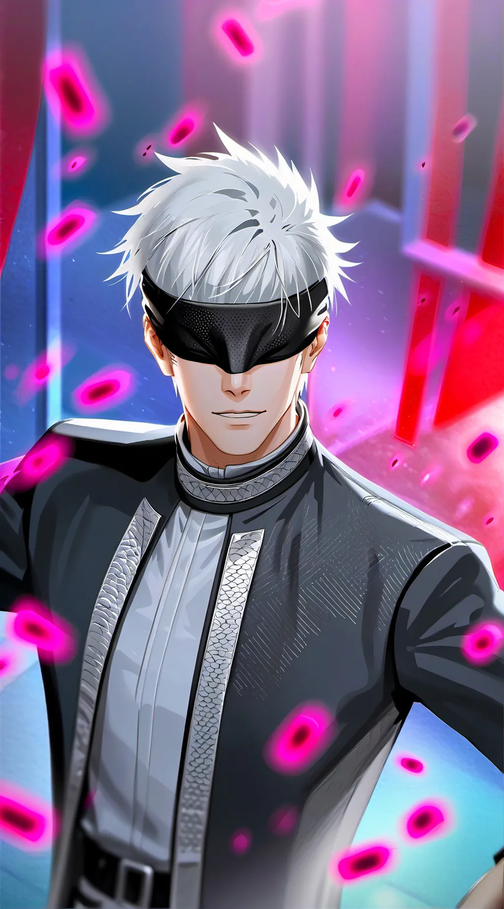 ai character: Satoru Gojo background