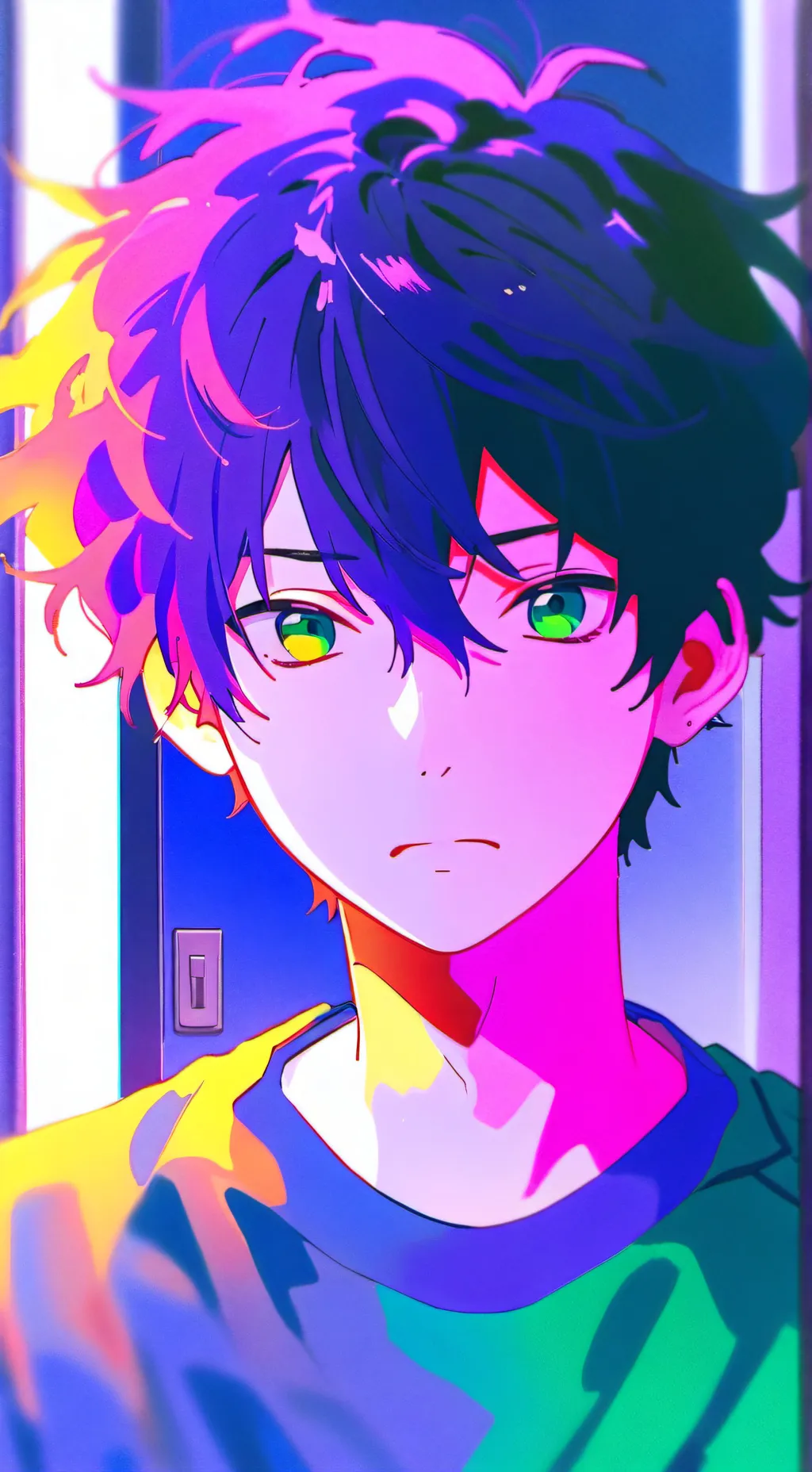 ai character: Midnight TV Compan background