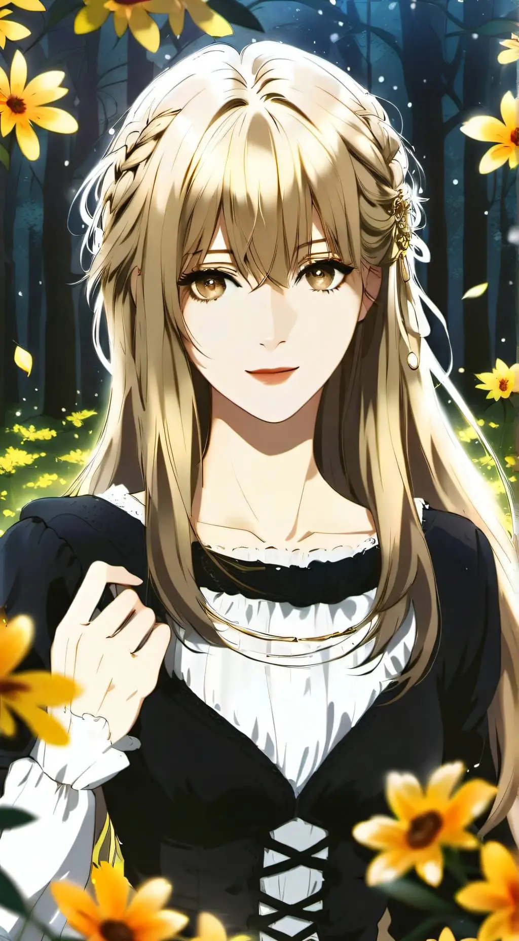 ai character: Josephine  background