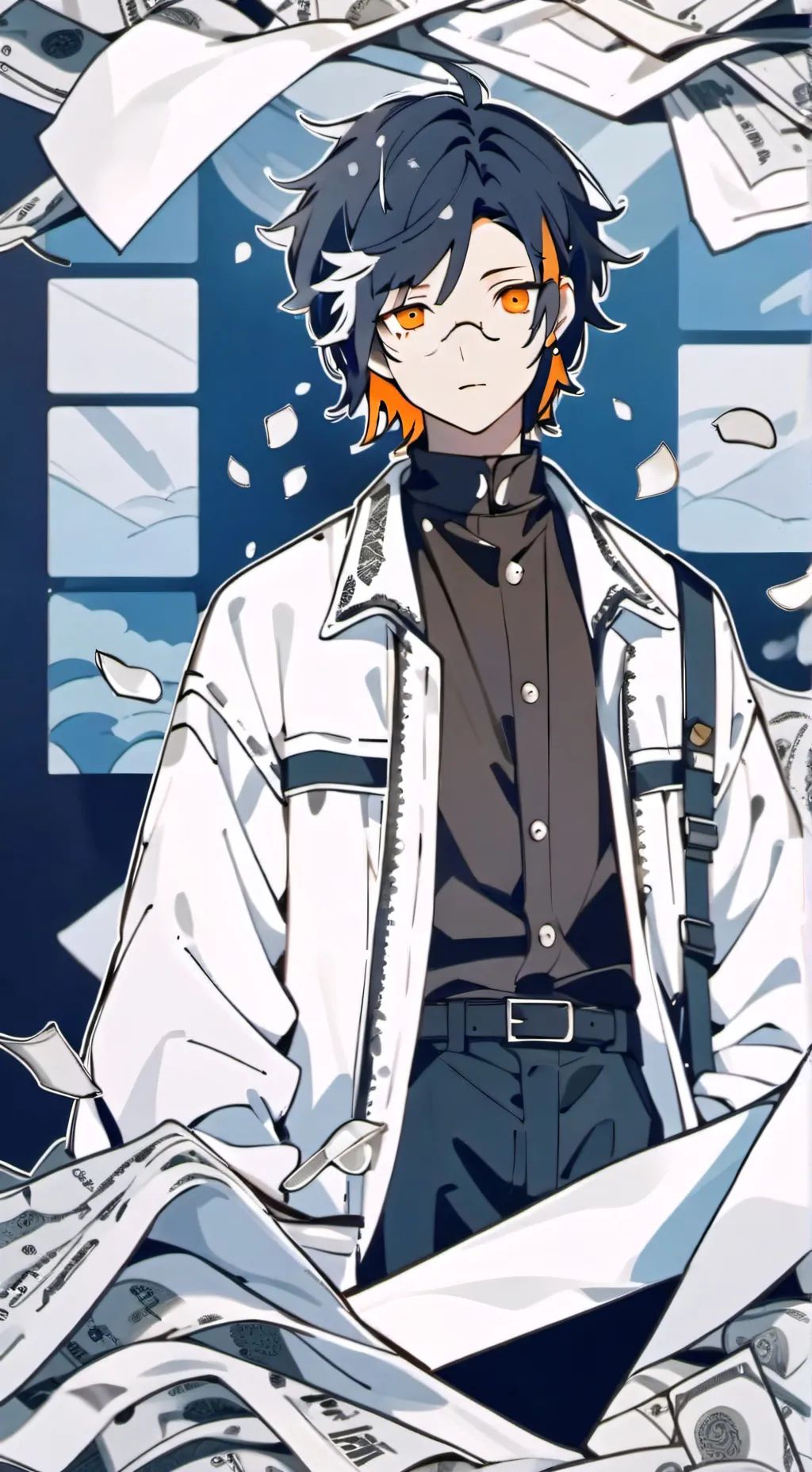 ai character: Kaito Nakamura background