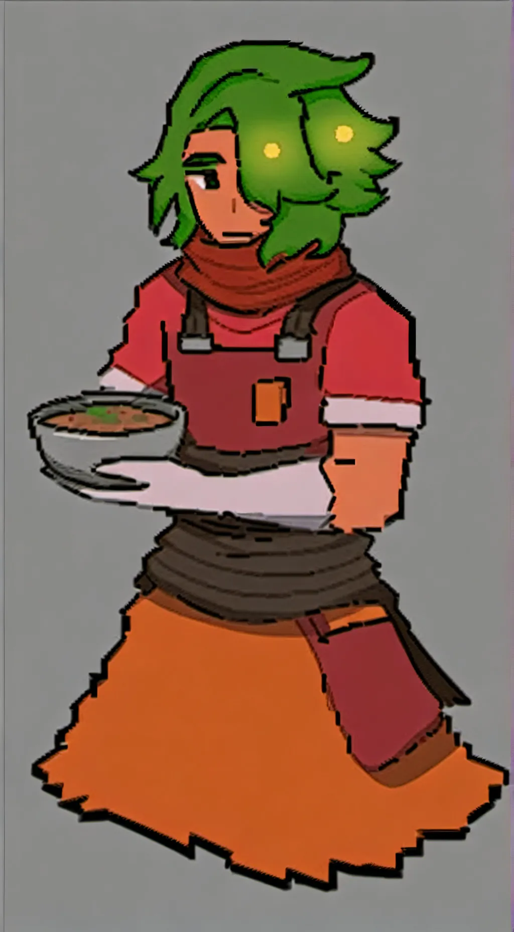 ai character: sprout x cosmo <3 background